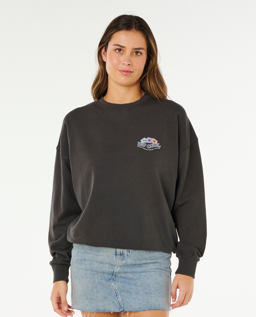 Rip Curl Sweatshirt Rip Curl Bells Heritage Crew Sweatshirt