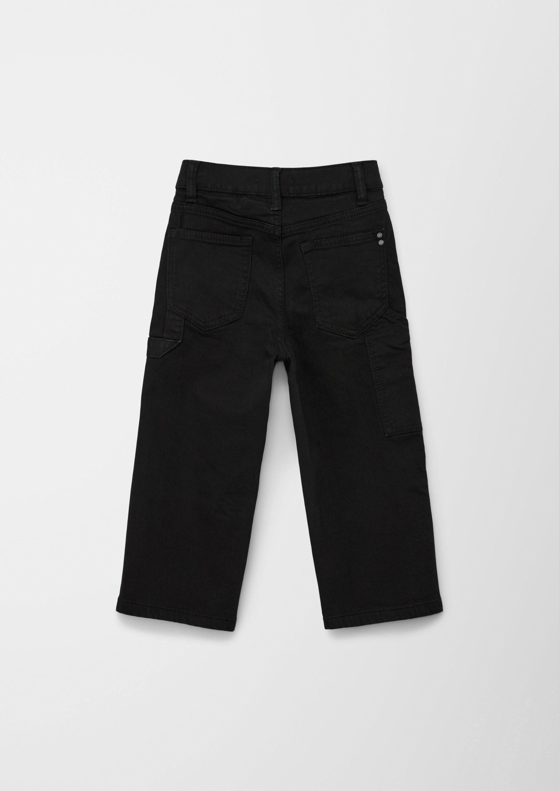 s.Oliver Weite Jeans Jeans-Hose Relaxed: Jeans im Used-Look – Bild 2 von 2