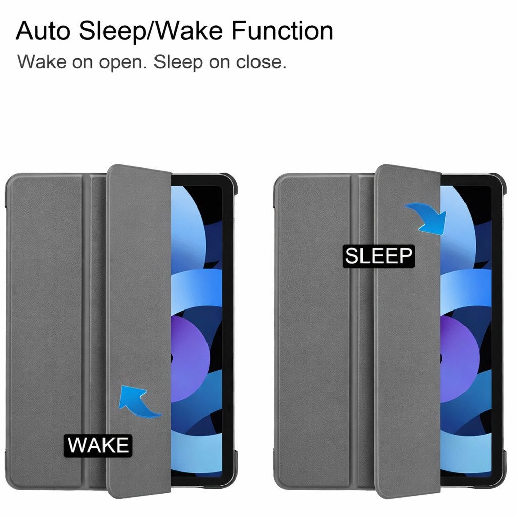 FroShop Tablet-Hülle für Apple iPad 10.2" Zoll 9. / 8. / 7. Generation (2021/2020/2019) 10.2" Zoll, Auto Wake UP / Sleep Standfunktion mit & ohne Stifthalter