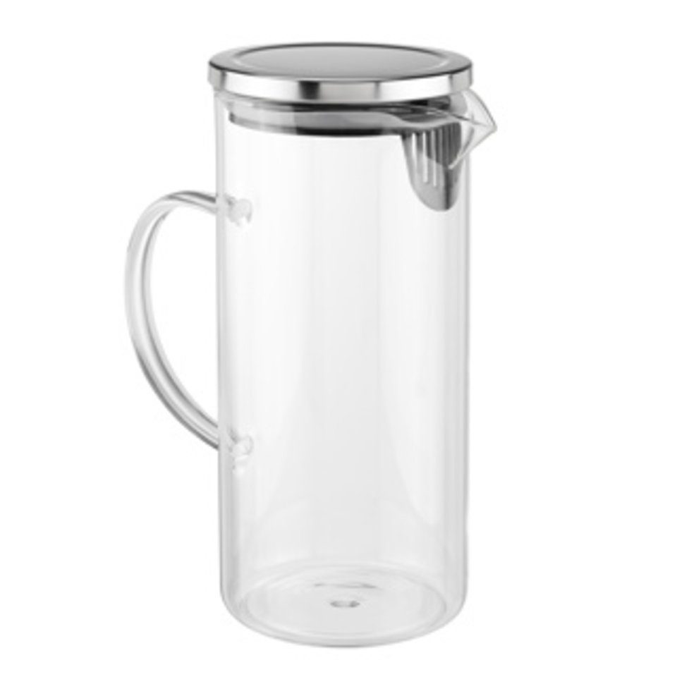 Haushalt International Wasserkrug Kühlschrank Krug, ca. 1,3L Mit Aluminiumdeckel, (1-tlg)