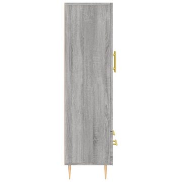 vidaXL Sideboard Highboard Grau Sonoma 69,5x31x115 cm Holzwerkstoff (1 St)