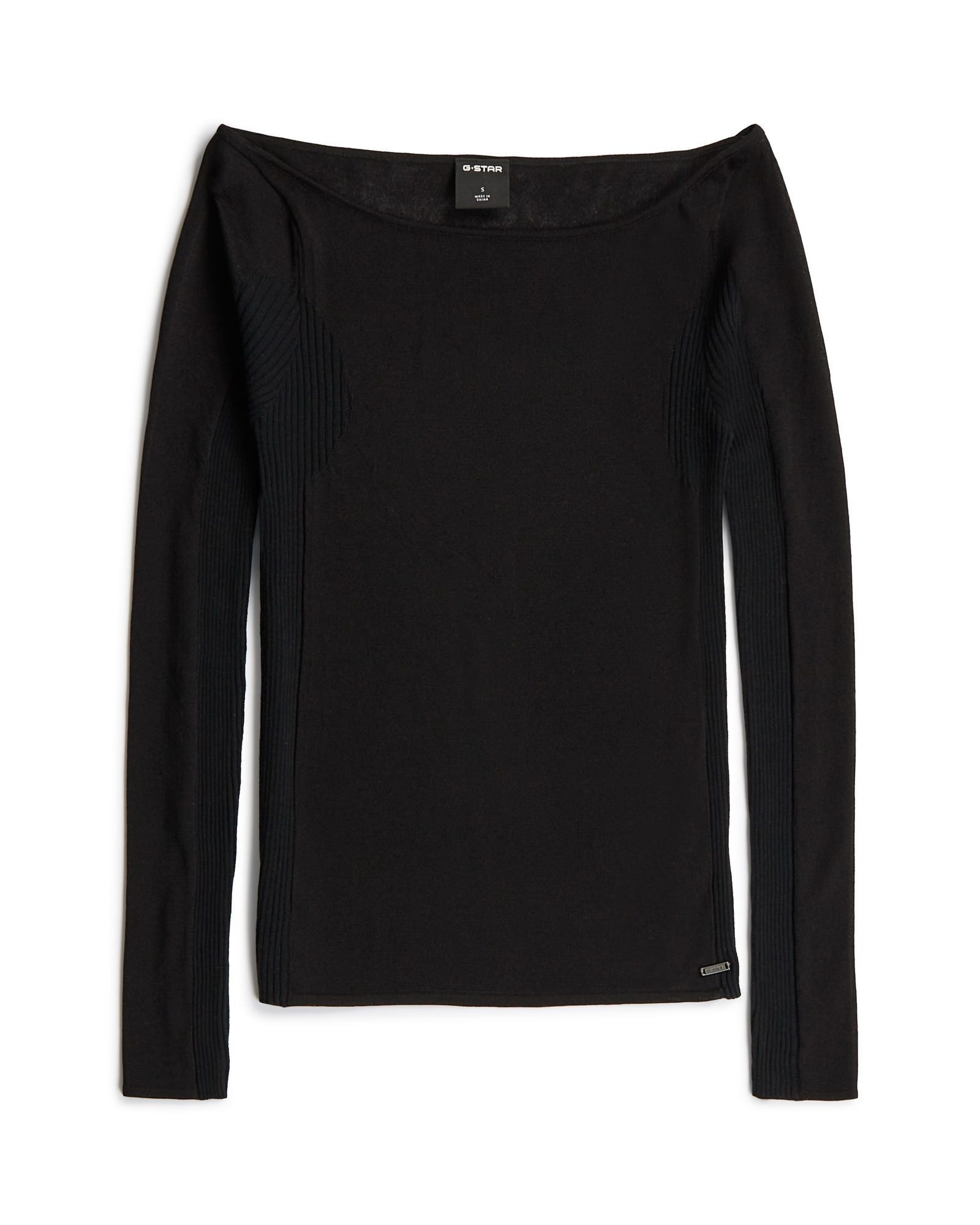 G-STAR Longpullover Engineered Sheer Slim Knit