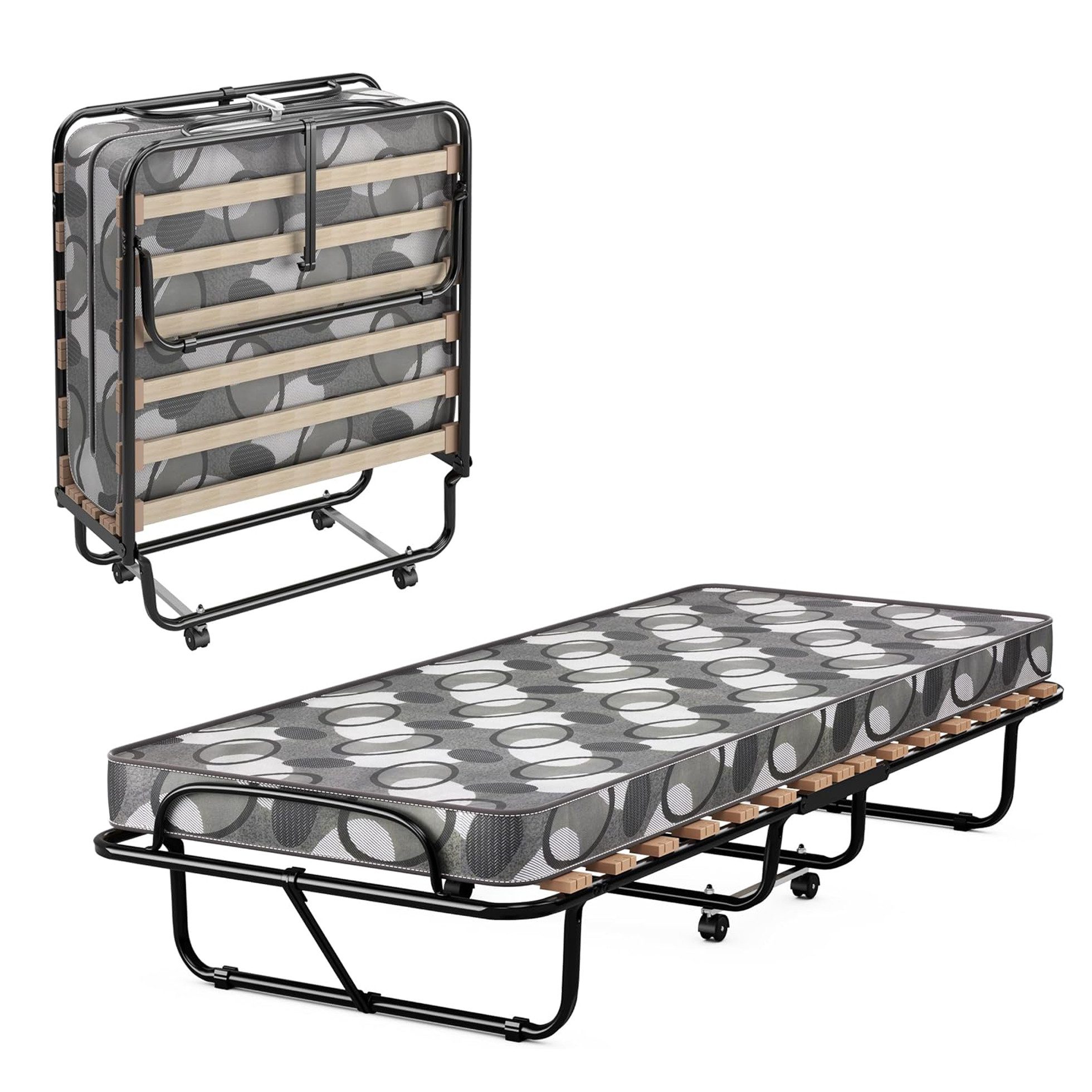KOMFOTTEU Gästebett 80x190 cm Klappbett mit günstig online kaufen
