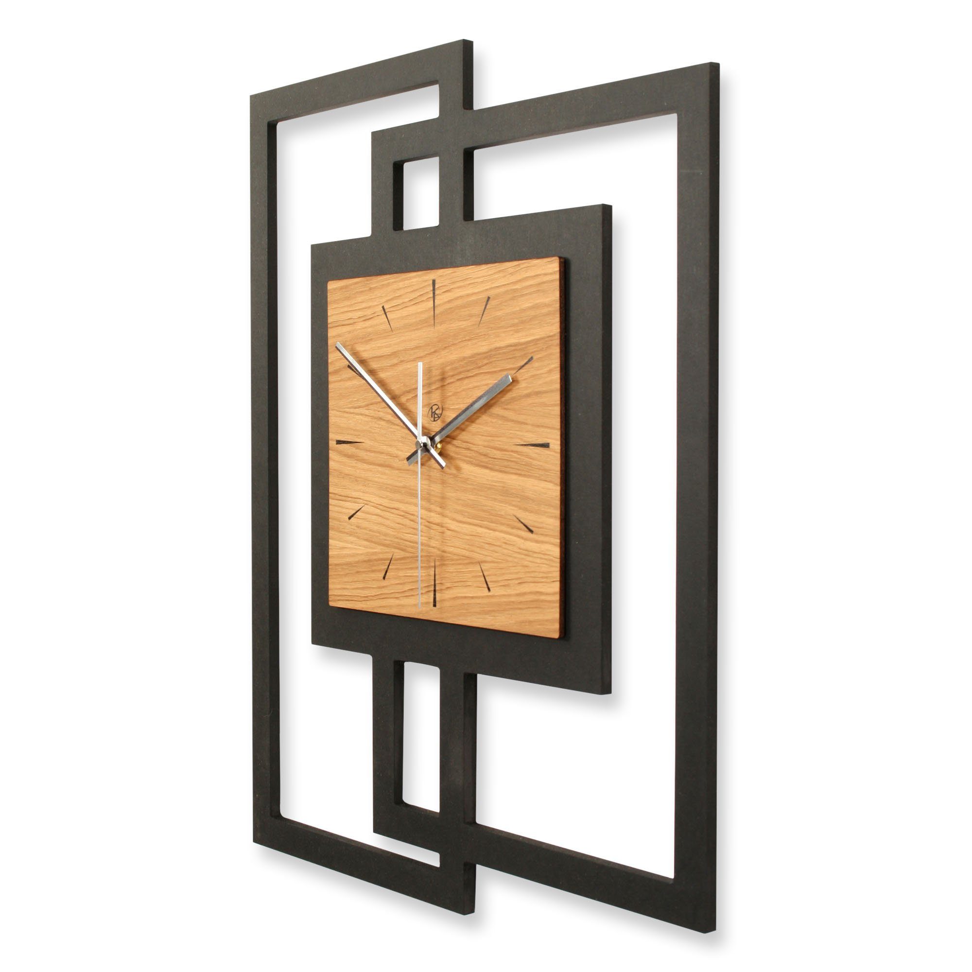 Kreative Feder Wanduhr Design-Wanduhr „Modern Style“ günstig online kaufen