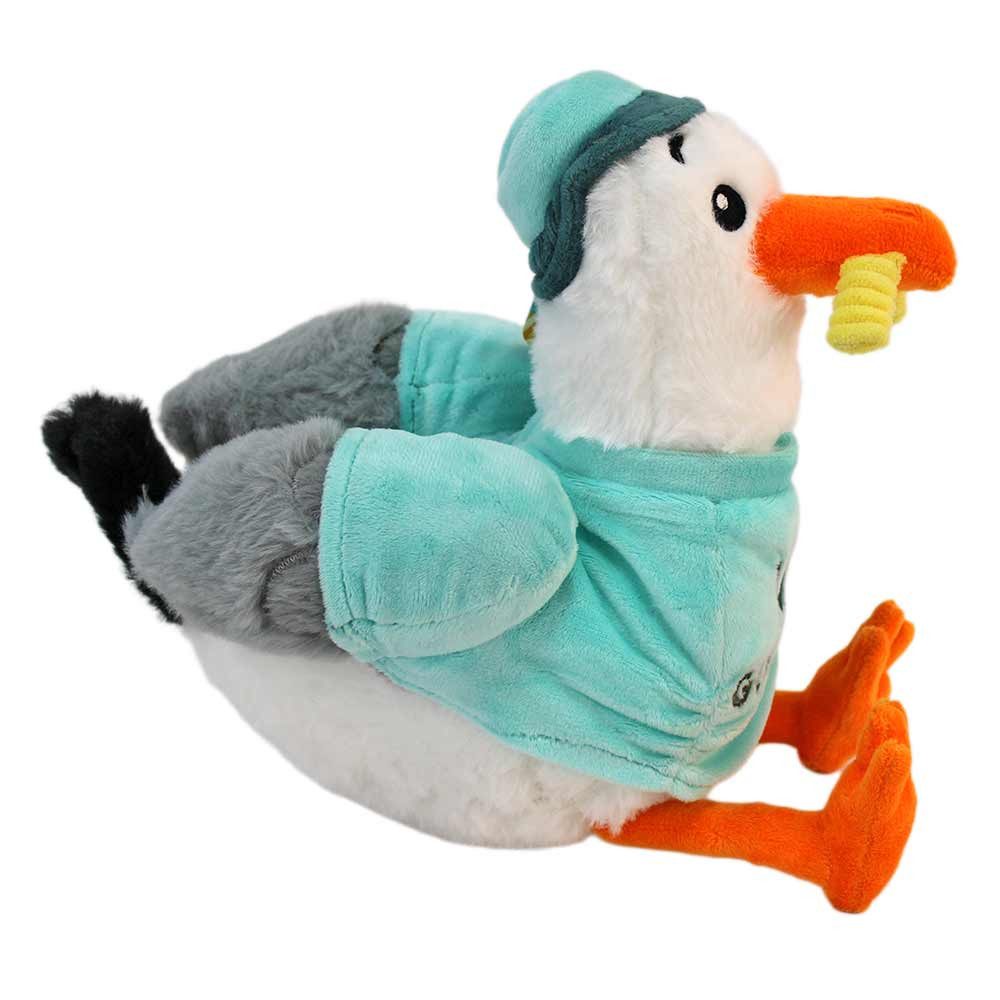 PMS Kuscheltier Kuscheltier Möwe mit Shirt und Mütze - ca. 26 cm (1-St)