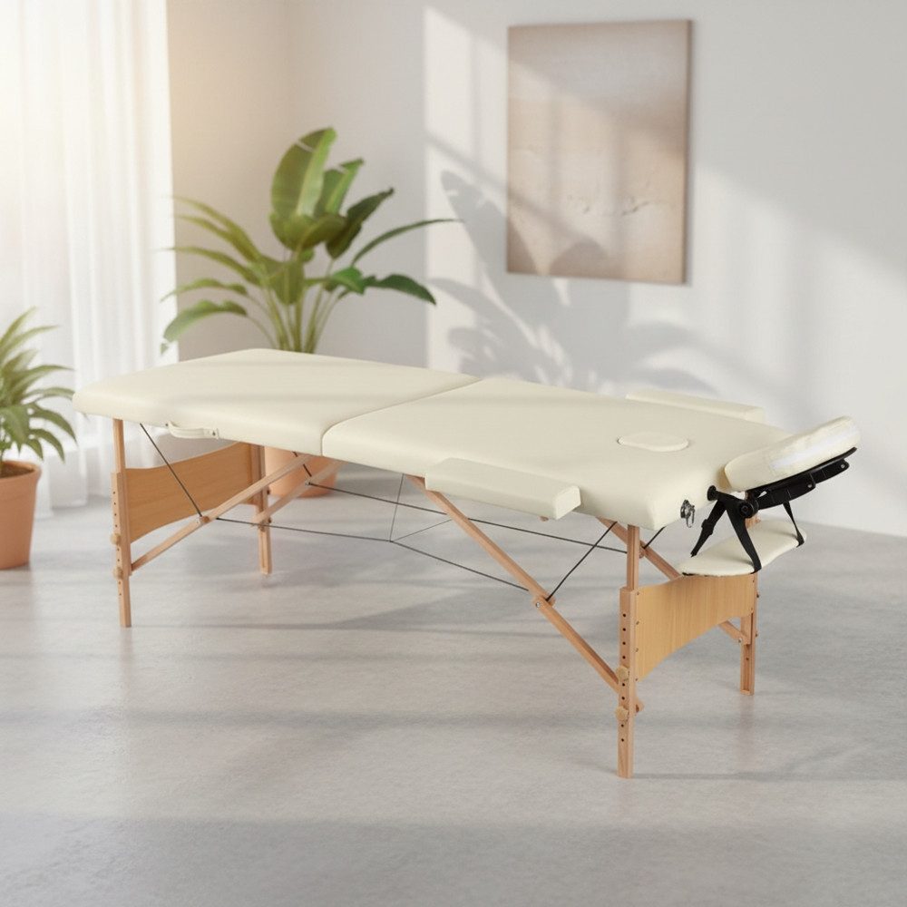 Massageliege Massageliege Massagebank Mobil 2 Zonen Ergonomisch inkl. Tasche