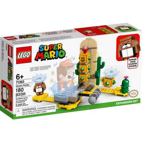 LEGO® Konstruktionsspielsteine LEGO® Super Mario™ - Wüsten-Pokey – Erweiterungsse, (Set, 180 St)