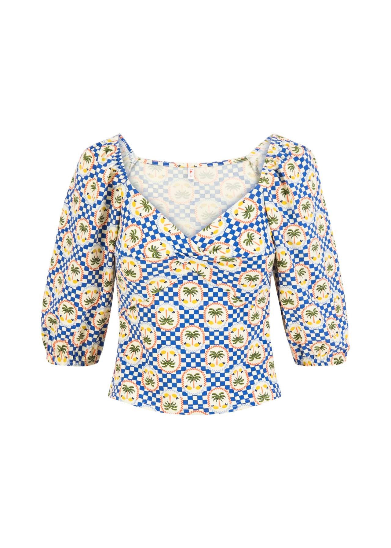 Blutsgeschwister Kurzarmshirt - Jerseyshirt The Picnickeress - T-Shirt Damen - Damen Top