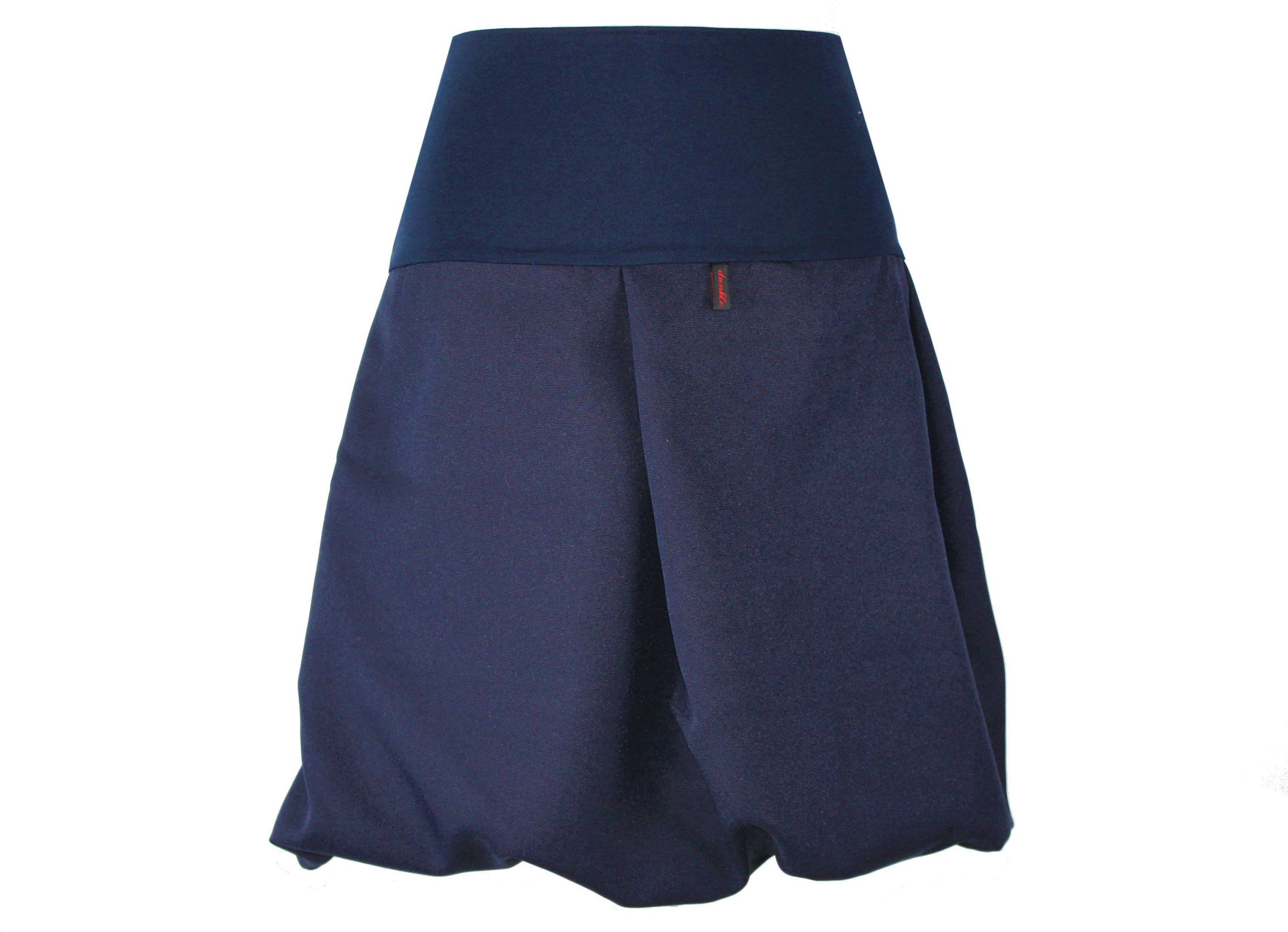 dunkle design Ballonrock 51cm Farbwahl Elastischer Bund