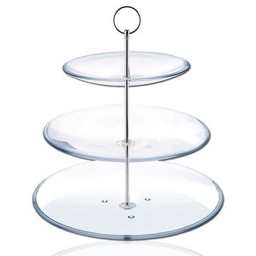 Rnemitery Etagere 4er Set 3 Etage Cake Stand Handle Metallstangen Hardware-Beschläge