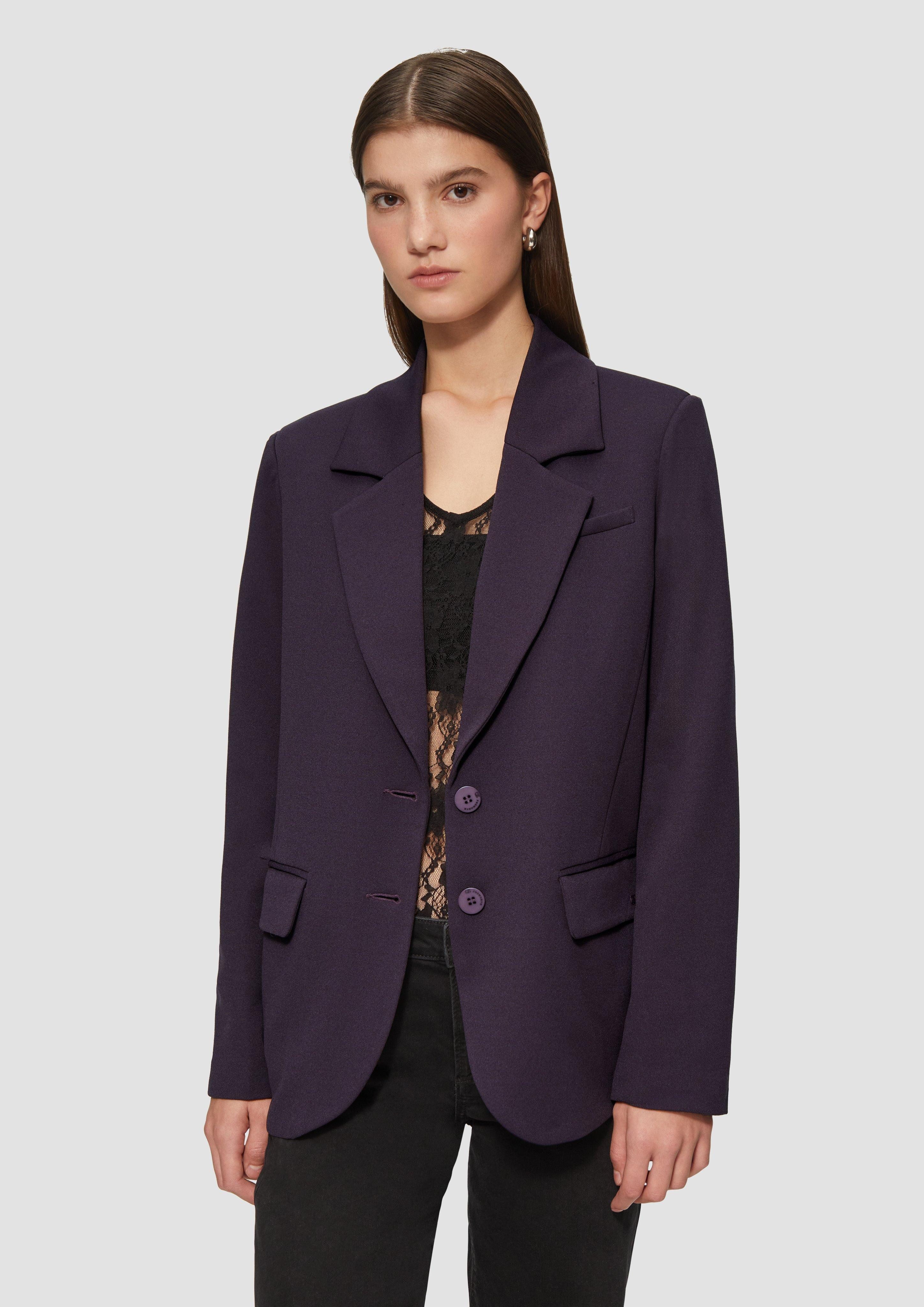 QS Jackenblazer Blazer mit Reverskragen und günstig online kaufen