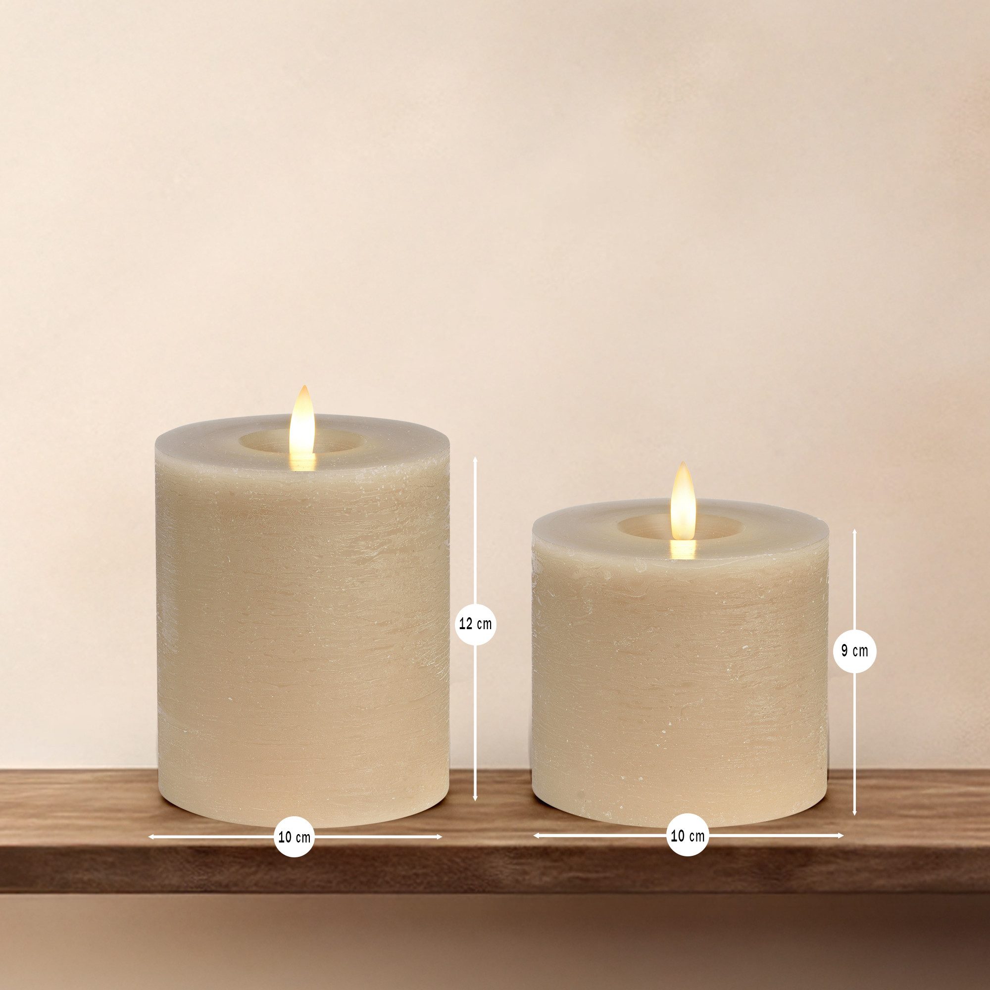 matches21 HOME & HOBBY Tafelkerze LED günstig online kaufen