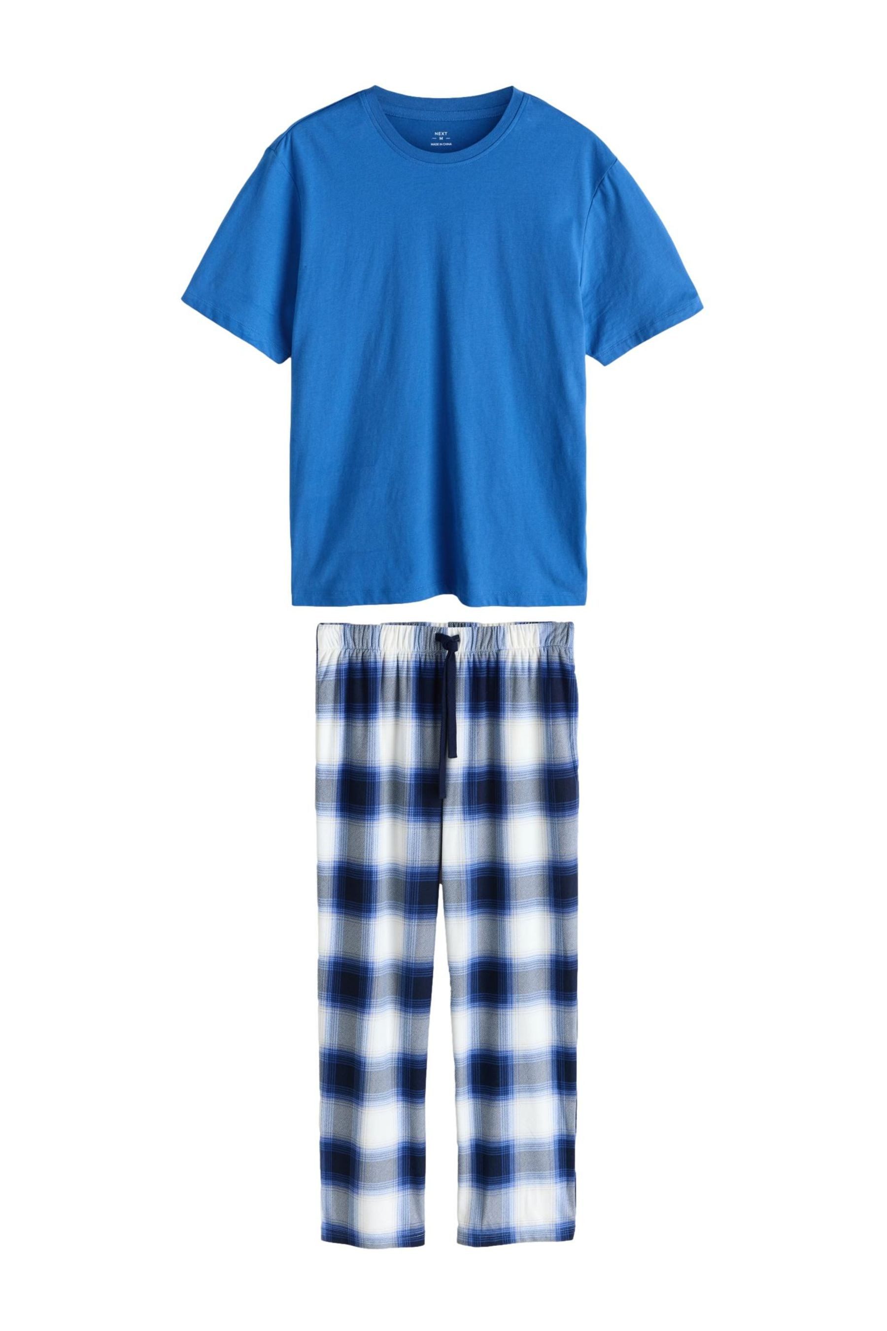 Pyjama Kurzärmeliger Schlafanzug mit Motionflex