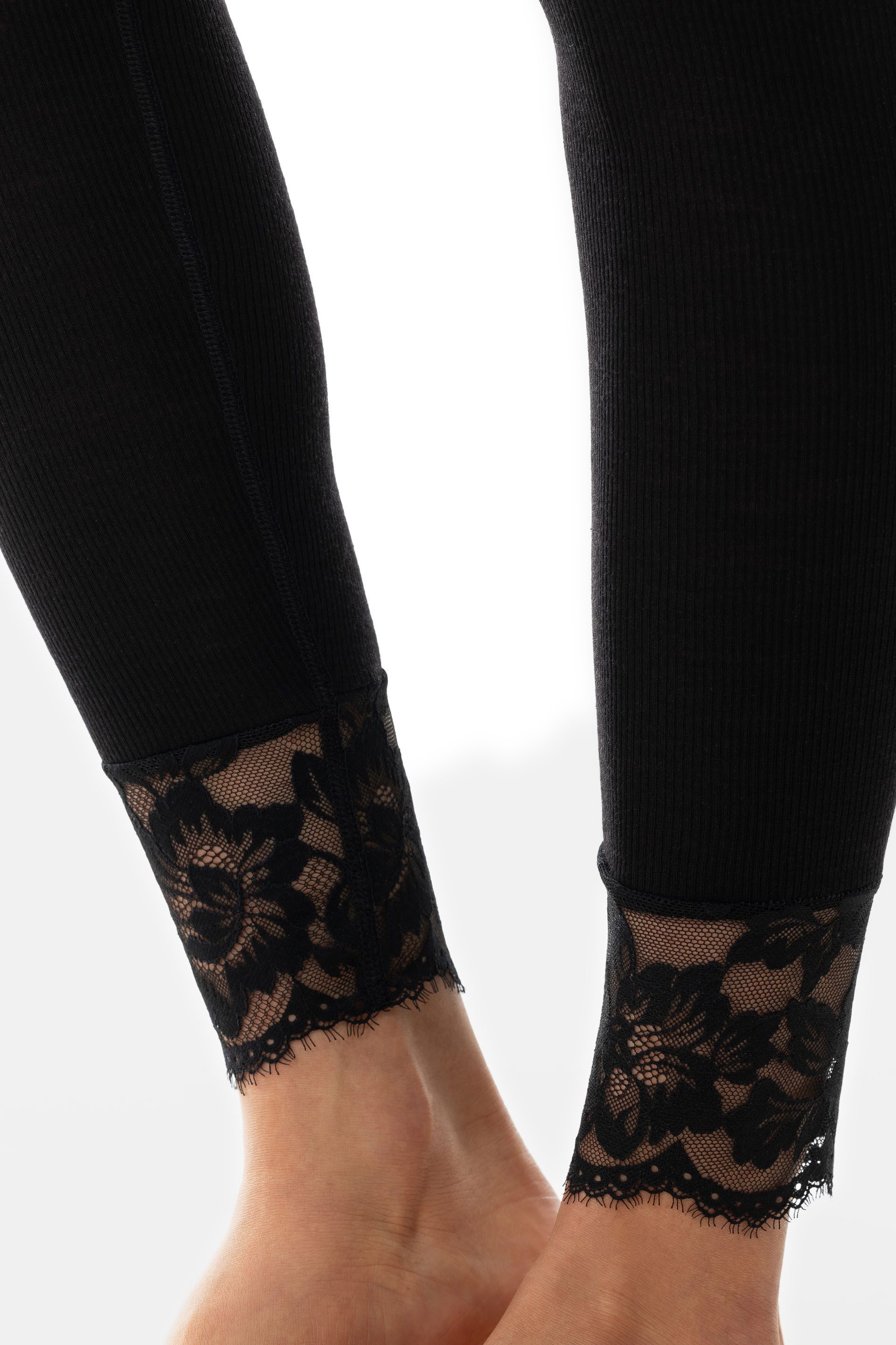 Mey Leggings Mey Damen Leggings Serie Wool Love Uni Leggings (1-tlg)