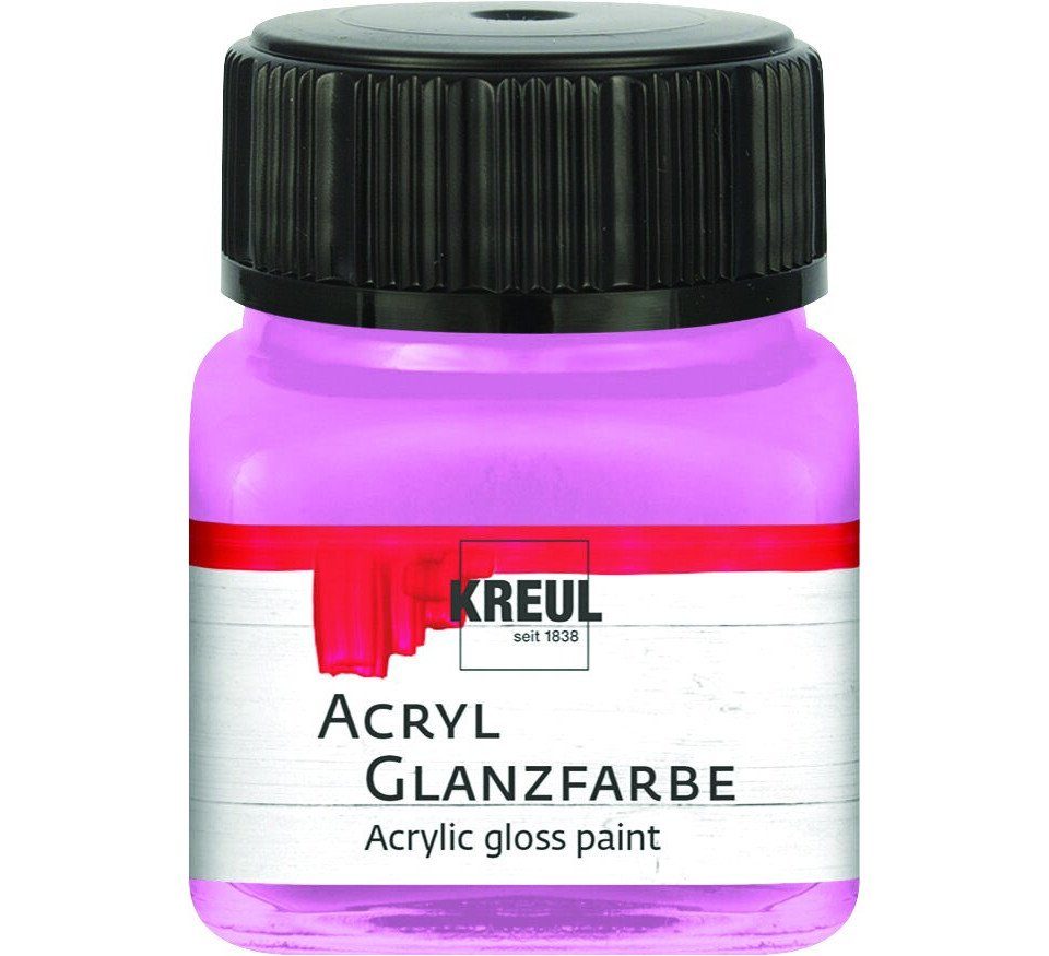 Künstlerstift Kreul Acryl Glanzfarbe rosé 20 ml