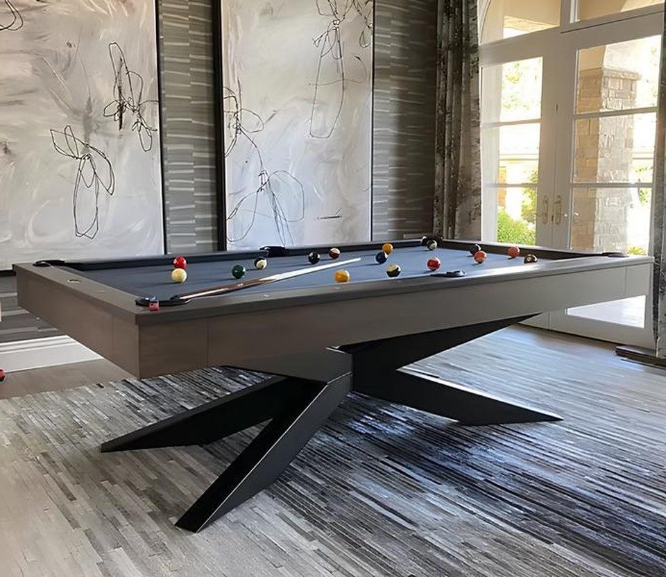 Xlmoebel Billardtisch Pooltisch für Billard - Professioneller Spieltisch, Made in Europa