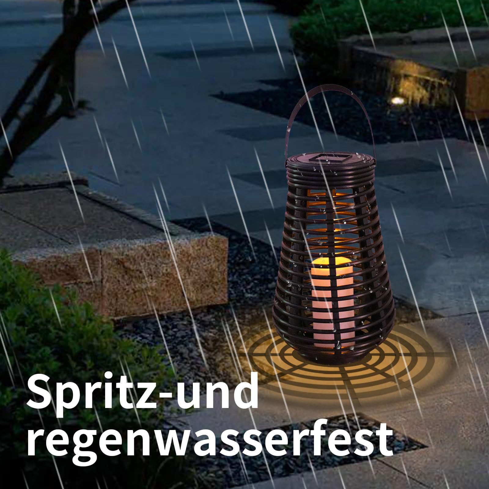 LQWELL LED Solarleuchte Solarlampen Klein für günstig online kaufen