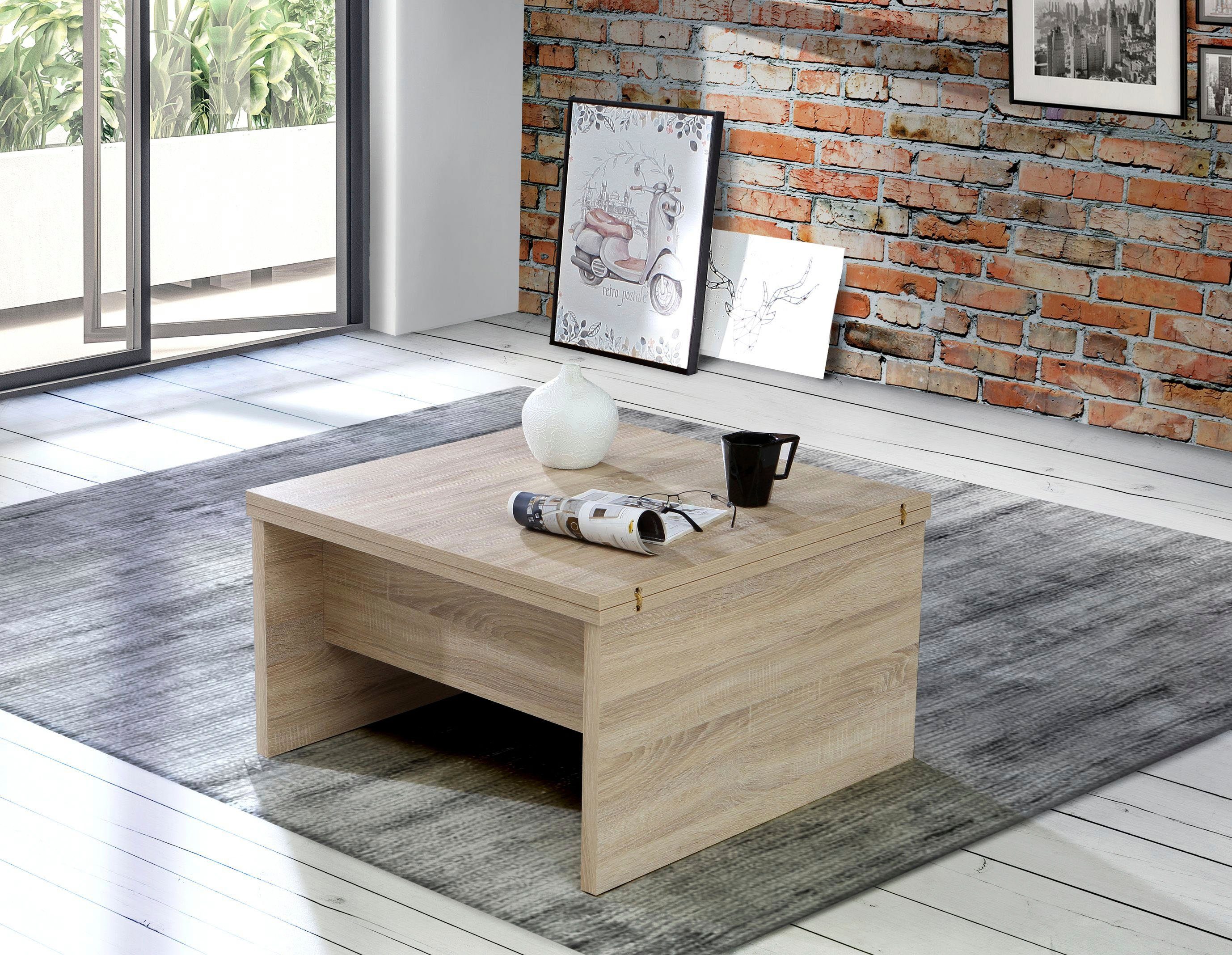 FORTE Couchtisch »Couchtisch Belemir«, aufklappbar, Esstisch, zweckmäßig online kaufen OTTO
