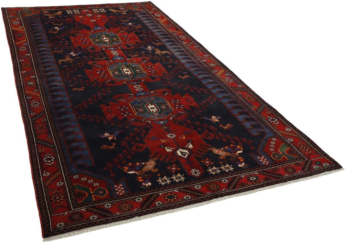 Orientteppich Shahsavan 159x302 mm Perserteppich, 12 Trading, Handgeknüpfter / Nain Höhe: Orientteppich rechteckig