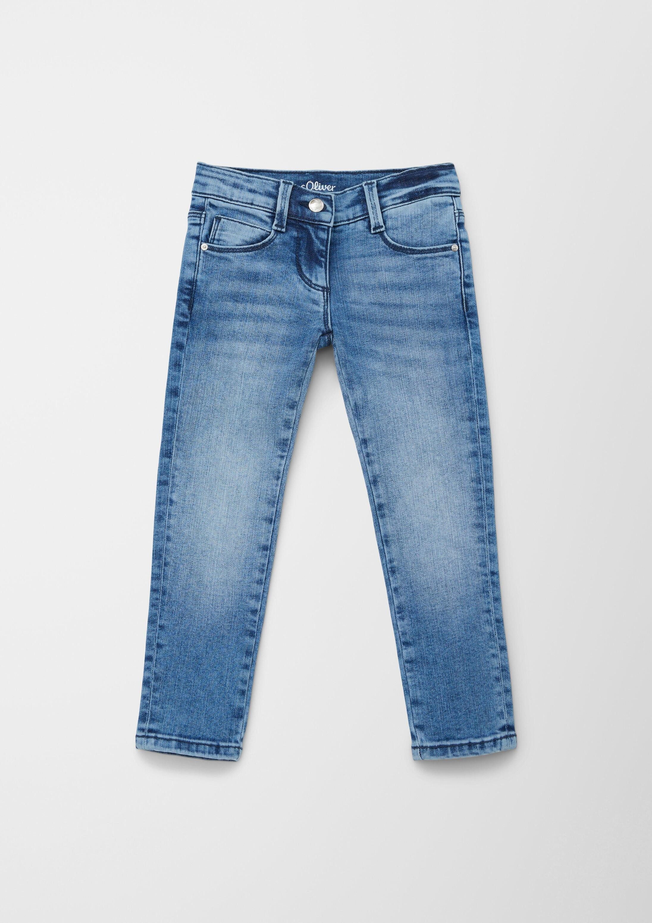 s.Oliver Slim-fit-Jeans Jeans-Hose KATHY Jeans Kathy / Regular Fit / Mid Rise / Slim Leg