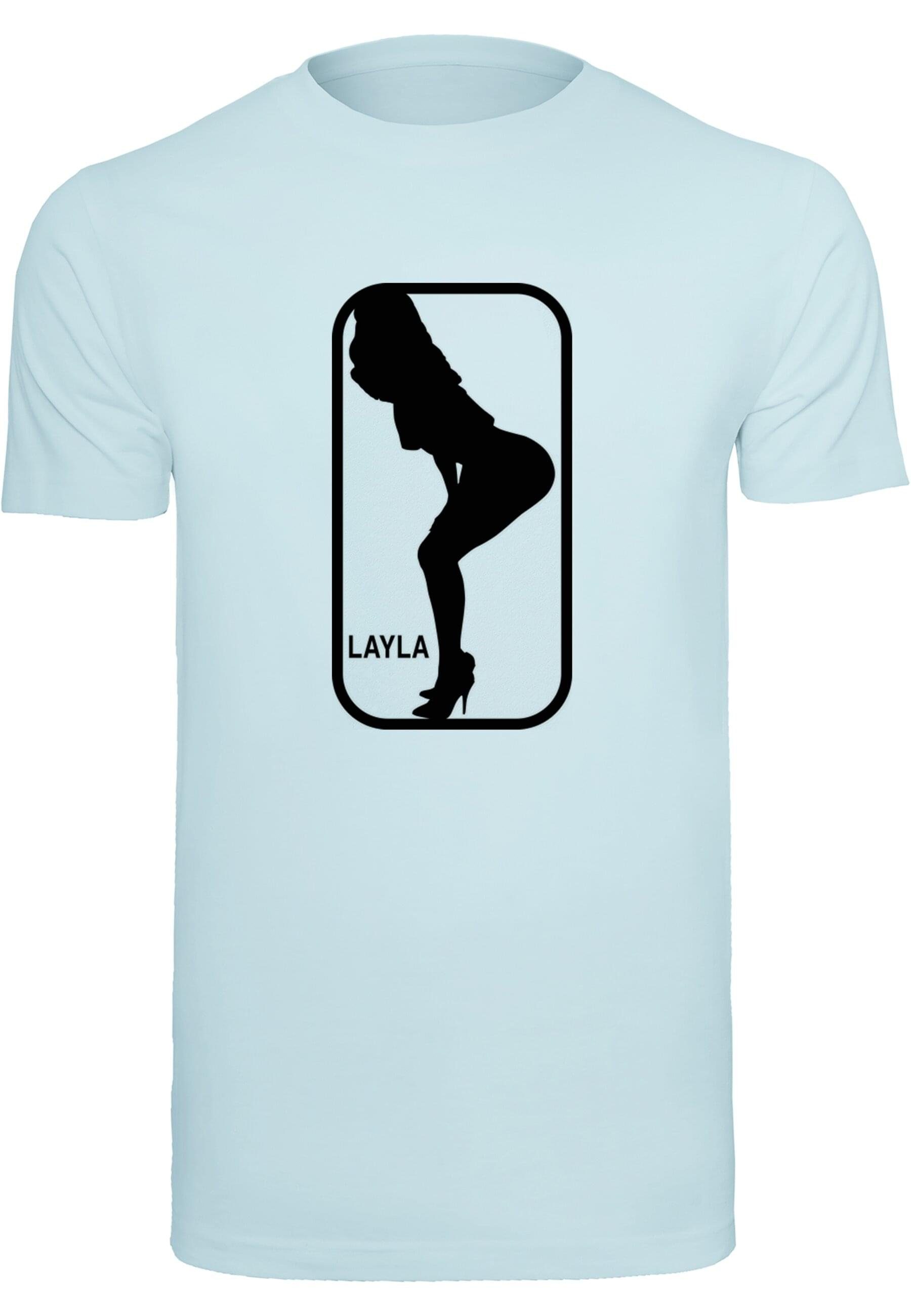 T-Shirt oceanblue (1-tlg) Layla Merchcode T-Shirt Herren Dance