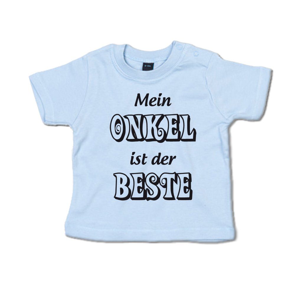Ggraphics TShirt Mein Onkel ist der Beste Baby TShirt, mit Spruch