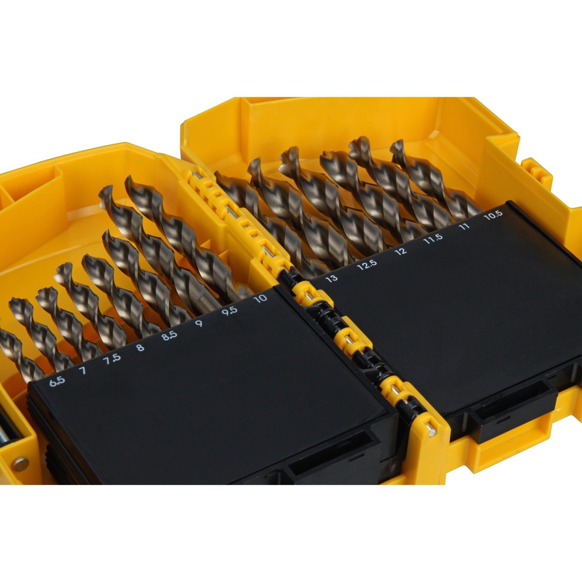 DeWalt Bohrer- und Bitset DEWALT HSS-CO Metallbohrer-Satz DT4957, 29-teilig