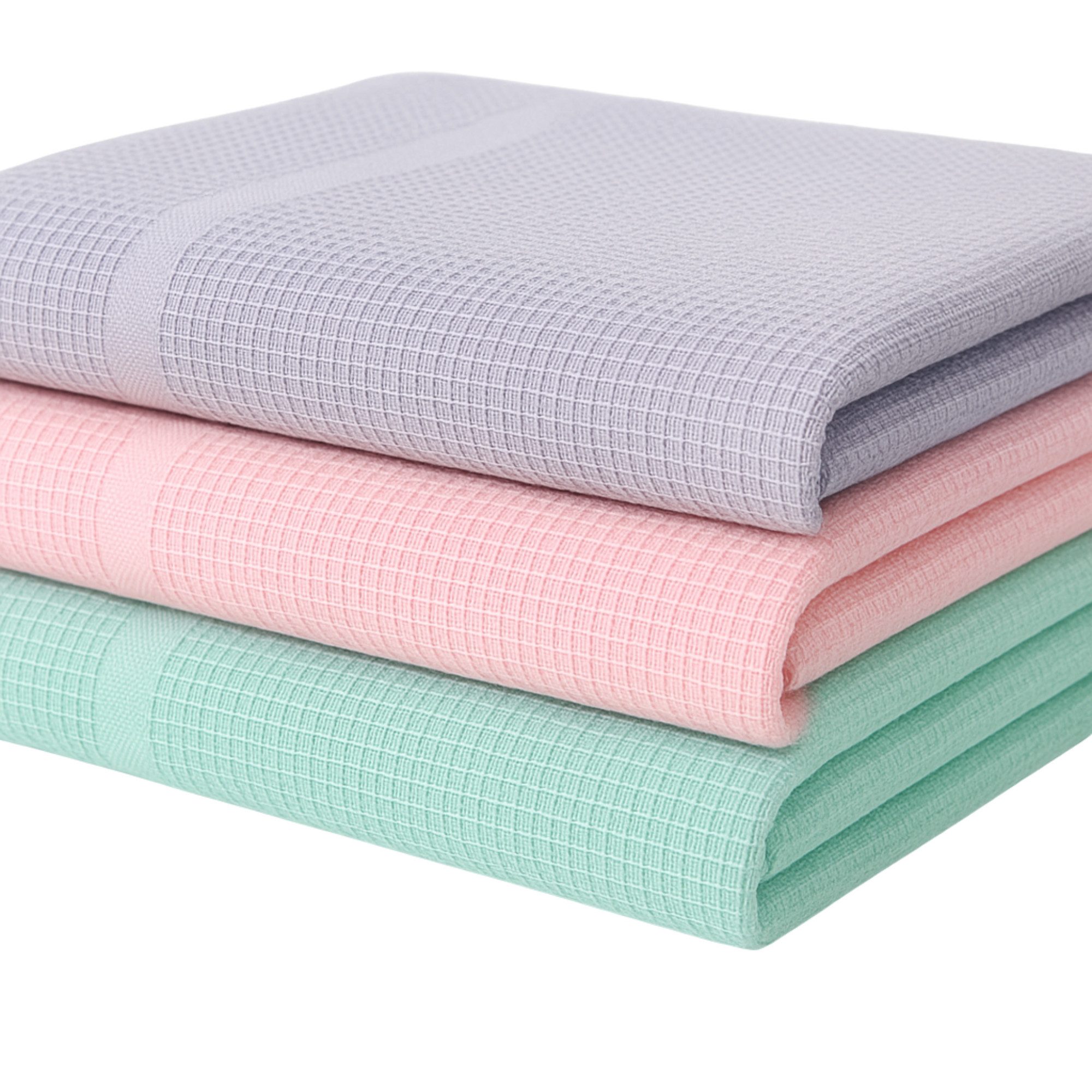 ALARA HOME Mikrofasertücher Putztücher Fenstertuch Mikrofaser Reinigungstüche Mikrofasertuch (1 Packung, 3-tlg., Geschirrtücher Mikrofaserputztücher Streifenfrei Staubfrei Bad Auto)