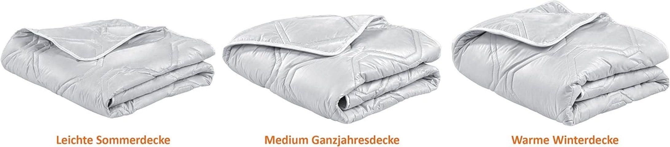 Steppdecke, verschiedenen Made Füllung: Kaschmir Cashmere-Decke in sleepling, Germany Luxus Naturhaarbettdecke, 100% Kaschmir, Wärmeklassen, in