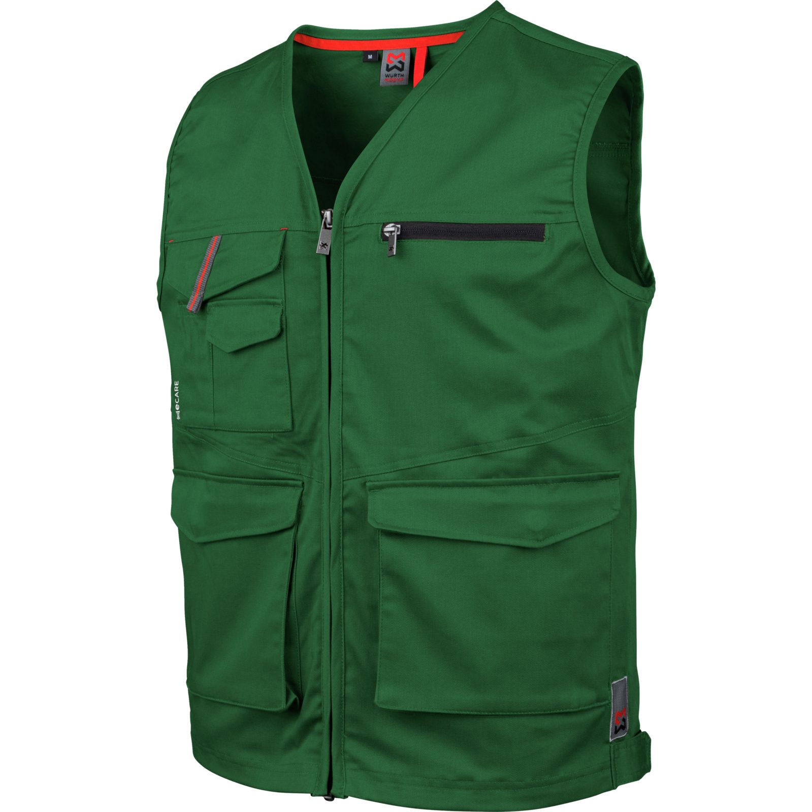 Würth MODYF Arbeitsweste Stretch X für Herren Stylische Handwerkerweste für In-/Outdoor