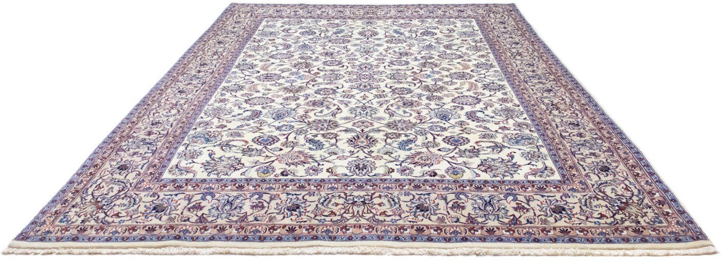 Wollteppich Maschad Durchgemustert Beige 360 x 244 cm, morgenland, rechteckig, Höhe: 10 mm, Unikat mit Zertifikat