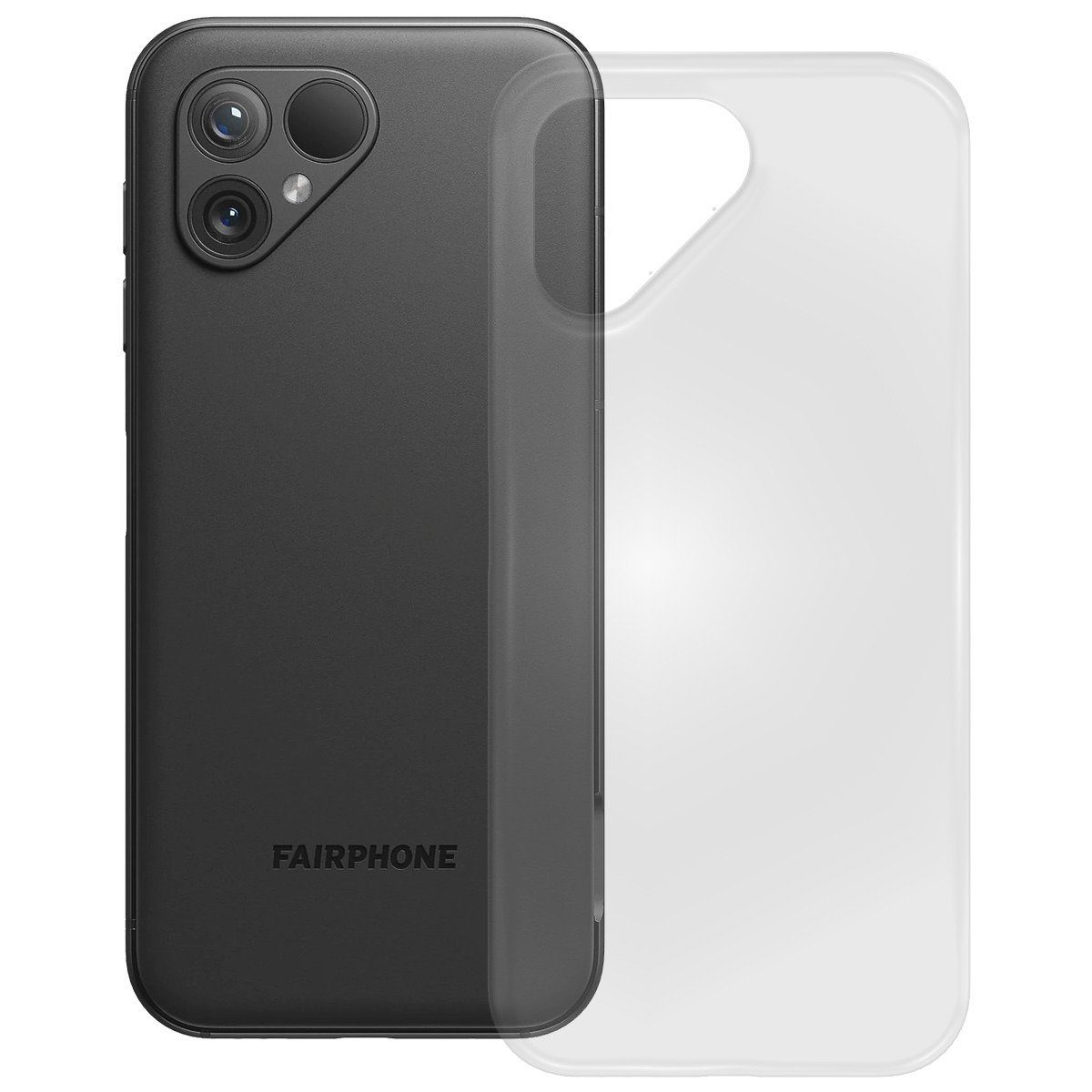 PEDEA Backcover Soft TPU Case für Fairphone 5, Handyhülle, Schutzhülle