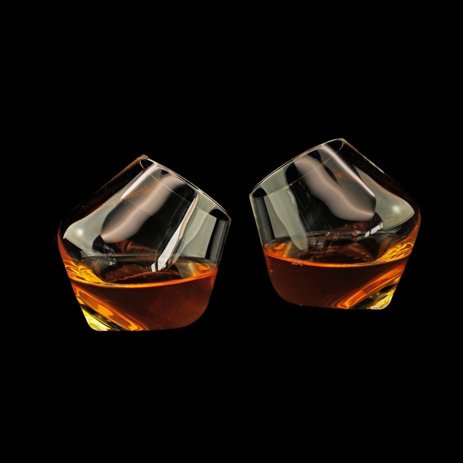 Winkee Whiskyglas Rolling Whiskey Whiskygläser im 2er Set