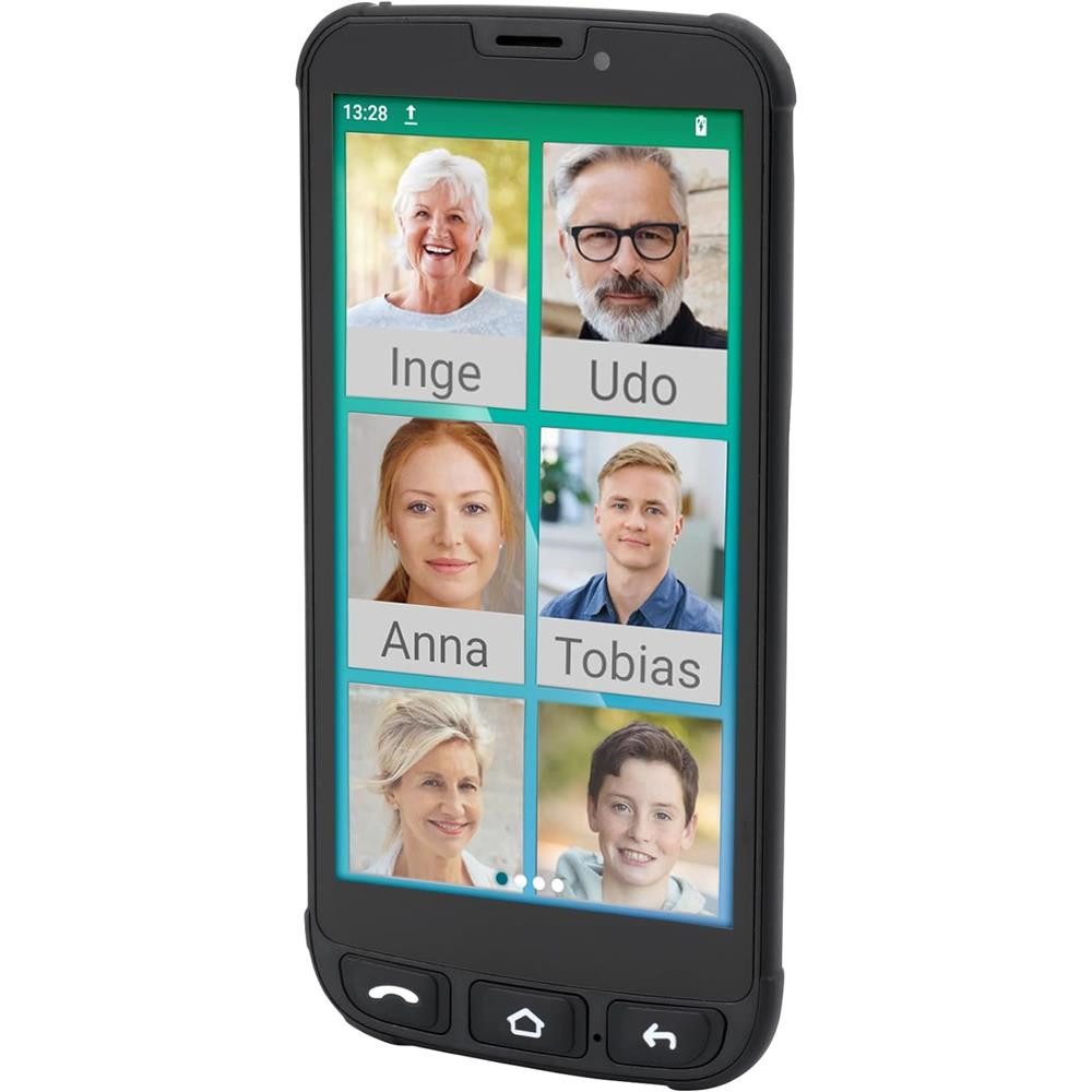 Olympia Neo Mini Senioren Smartphone - 5 Zoll Display, Notruftaste, Hörgerätekompatibel, Mit WhatsApp Vorinstalliert