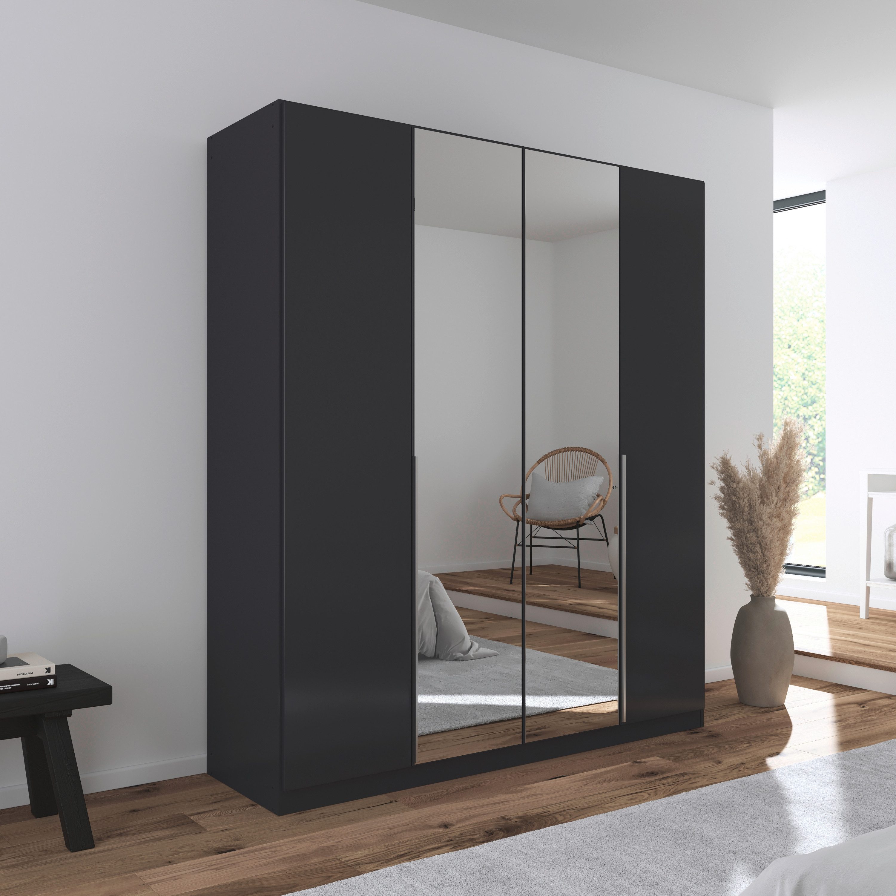 rauch Drehtürenschrank Kleiderschrank Schrank Garderobe AGORDO günstig online kaufen