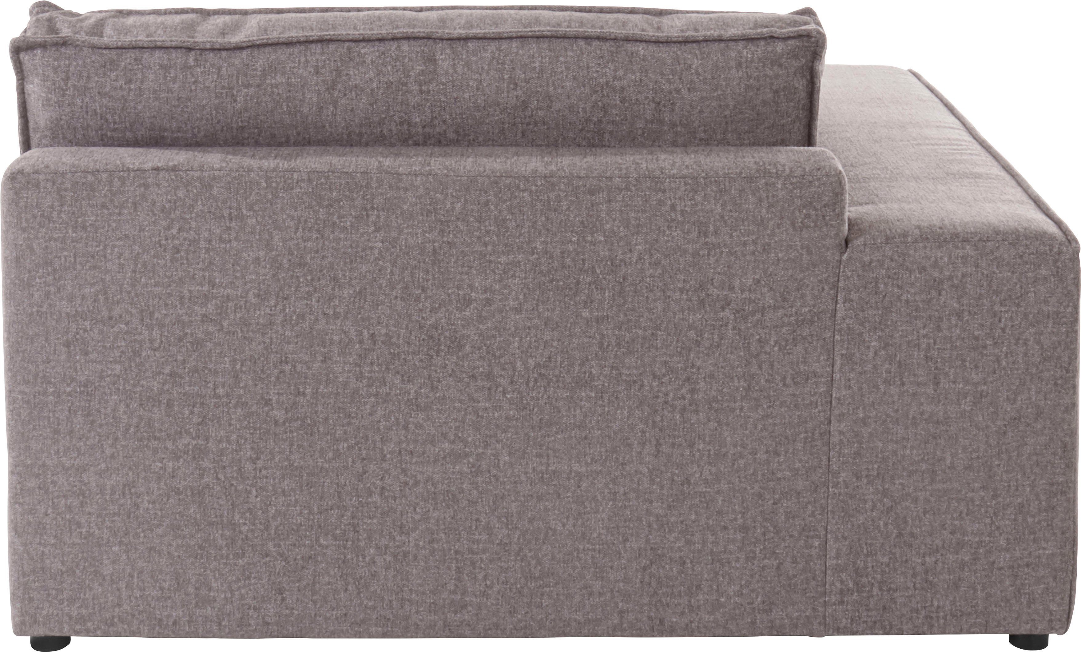 OTTO home Ottomane Enid, einzeln stellbar oder als Teil eines Modulsofas, fester Sitzkomfort