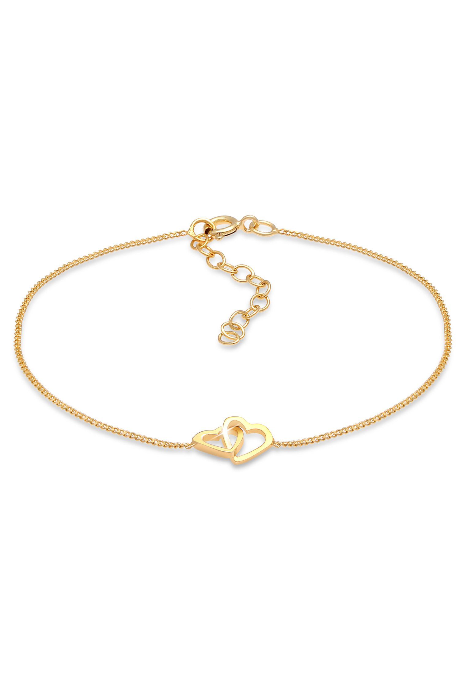 Armband Herz Love Verschlungen 925 Silber