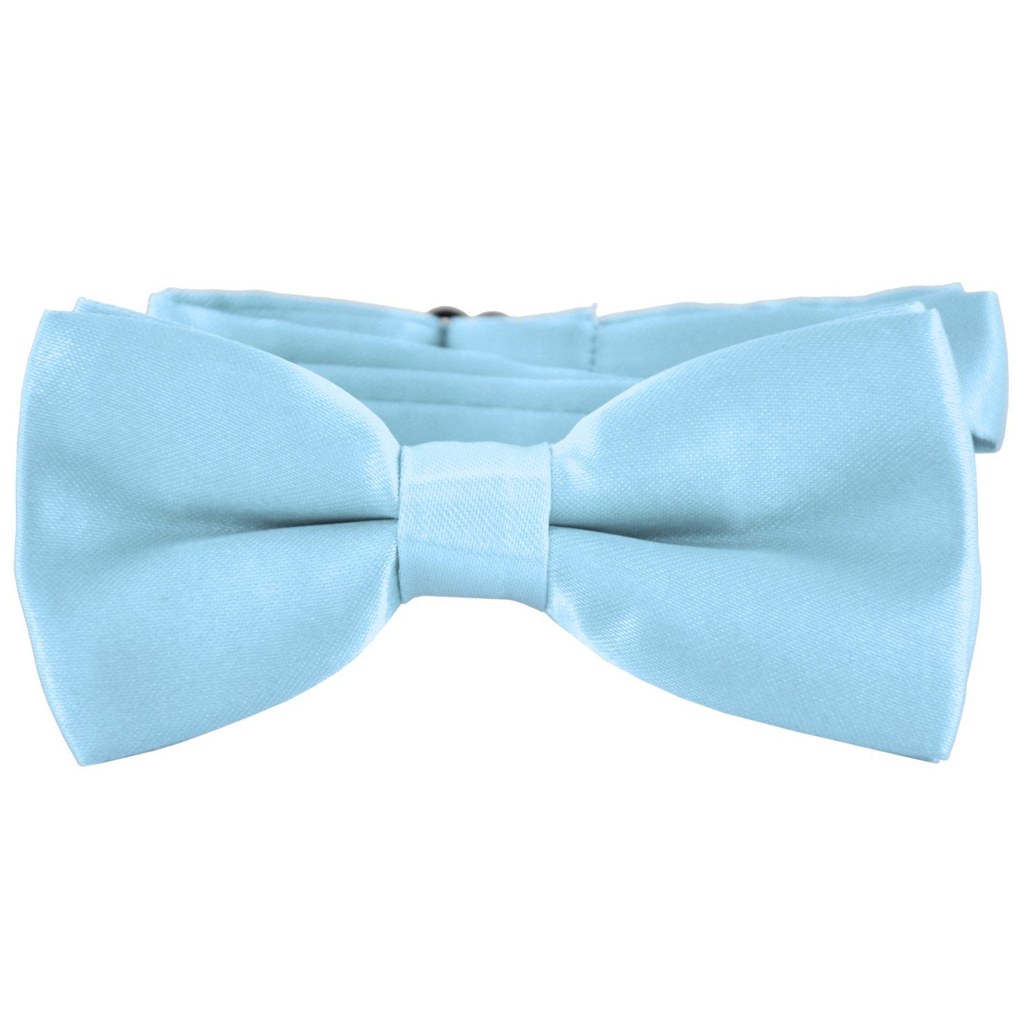 DonDon Kinderfliege DonDon Edle Kinder Jungen Fliege gebunden glänzend in Seiden Look (Packung, 1-St) bereits gebunden, verstellbar, Seidenlook – Bild 2 von 5