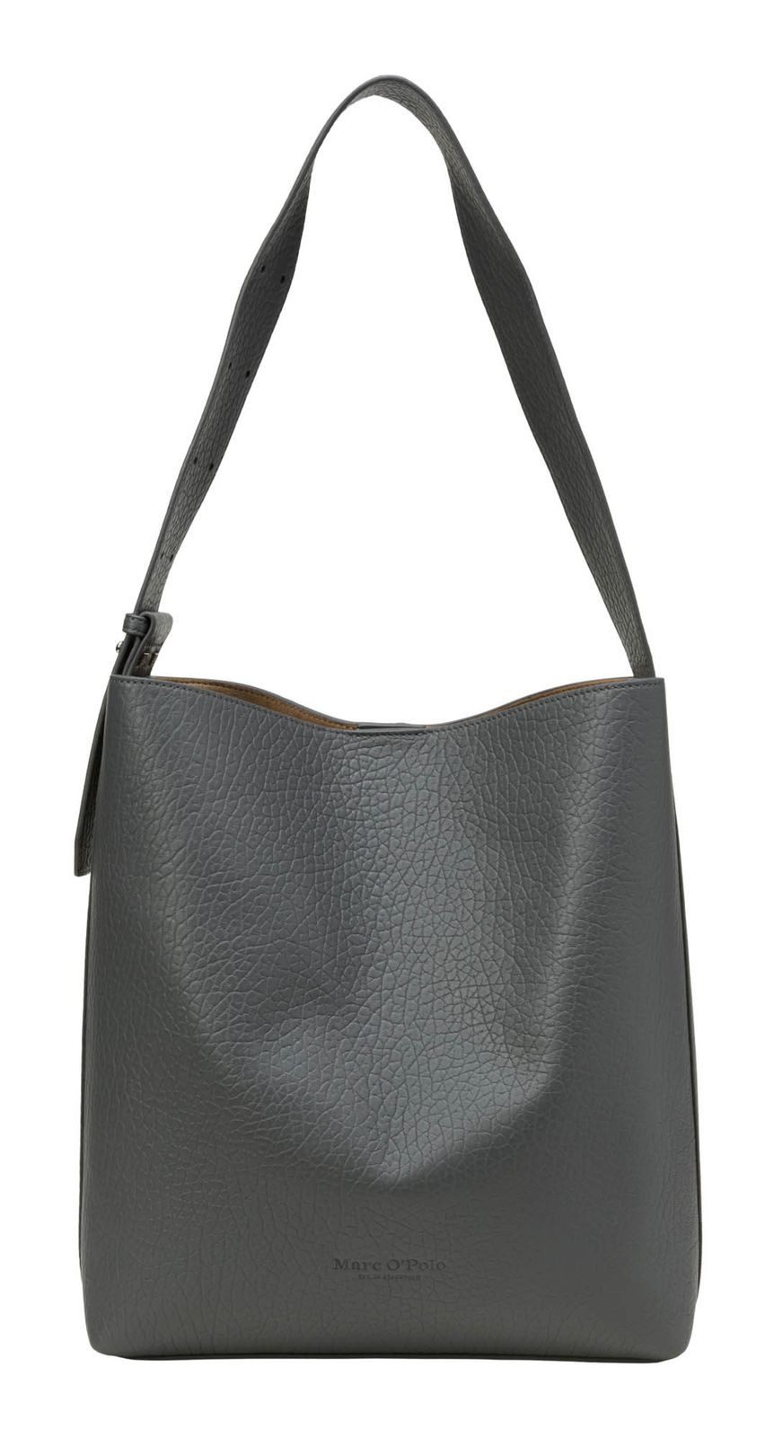 Marc O'Polo Schultertasche Hobo Bag (Set, 2-tlg), aus echtem Schafsleder