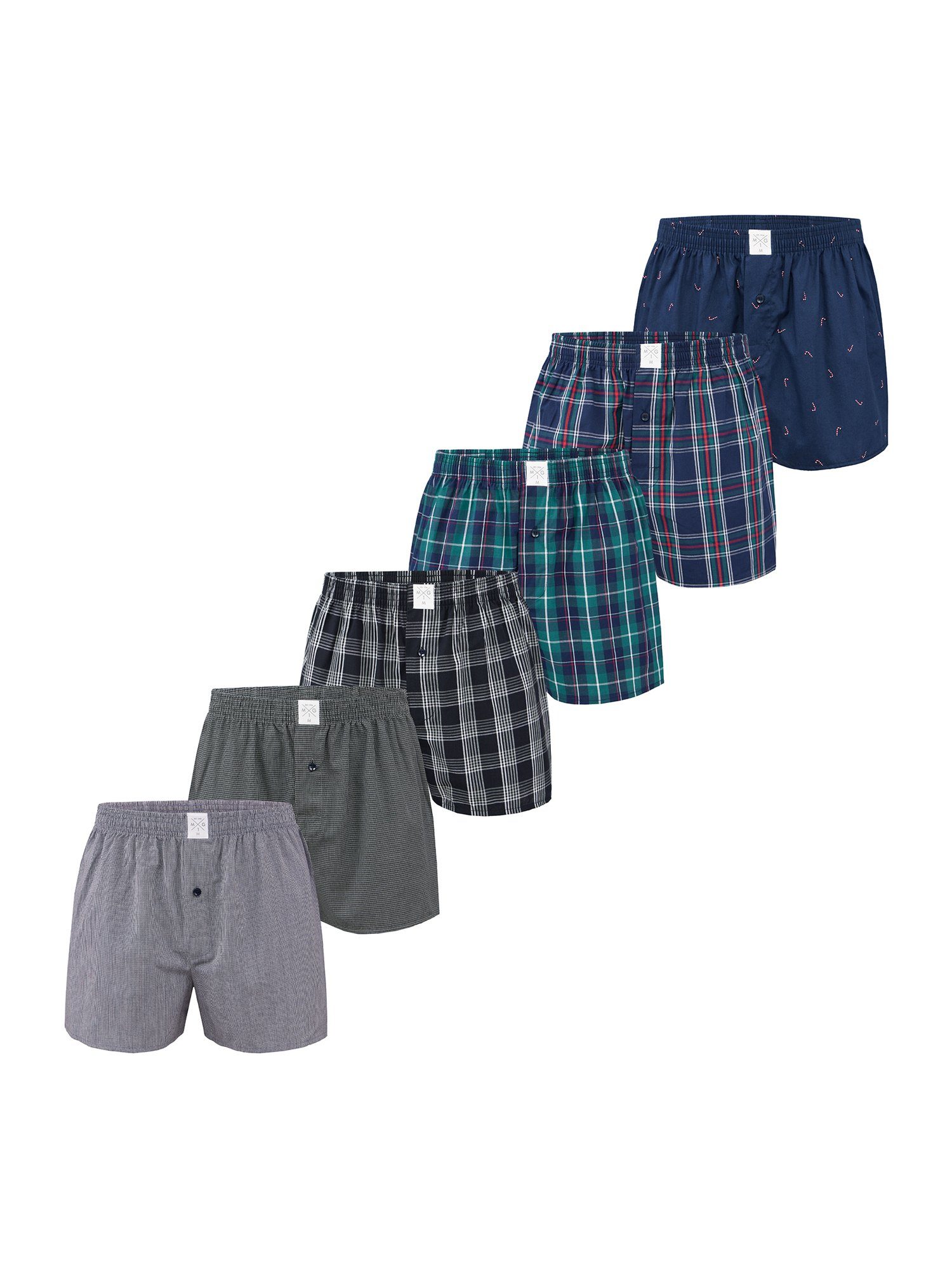 MG-1 Boxer Classics (6-St) Unterhose Unterwäsche American Boxer günstig online kaufen
