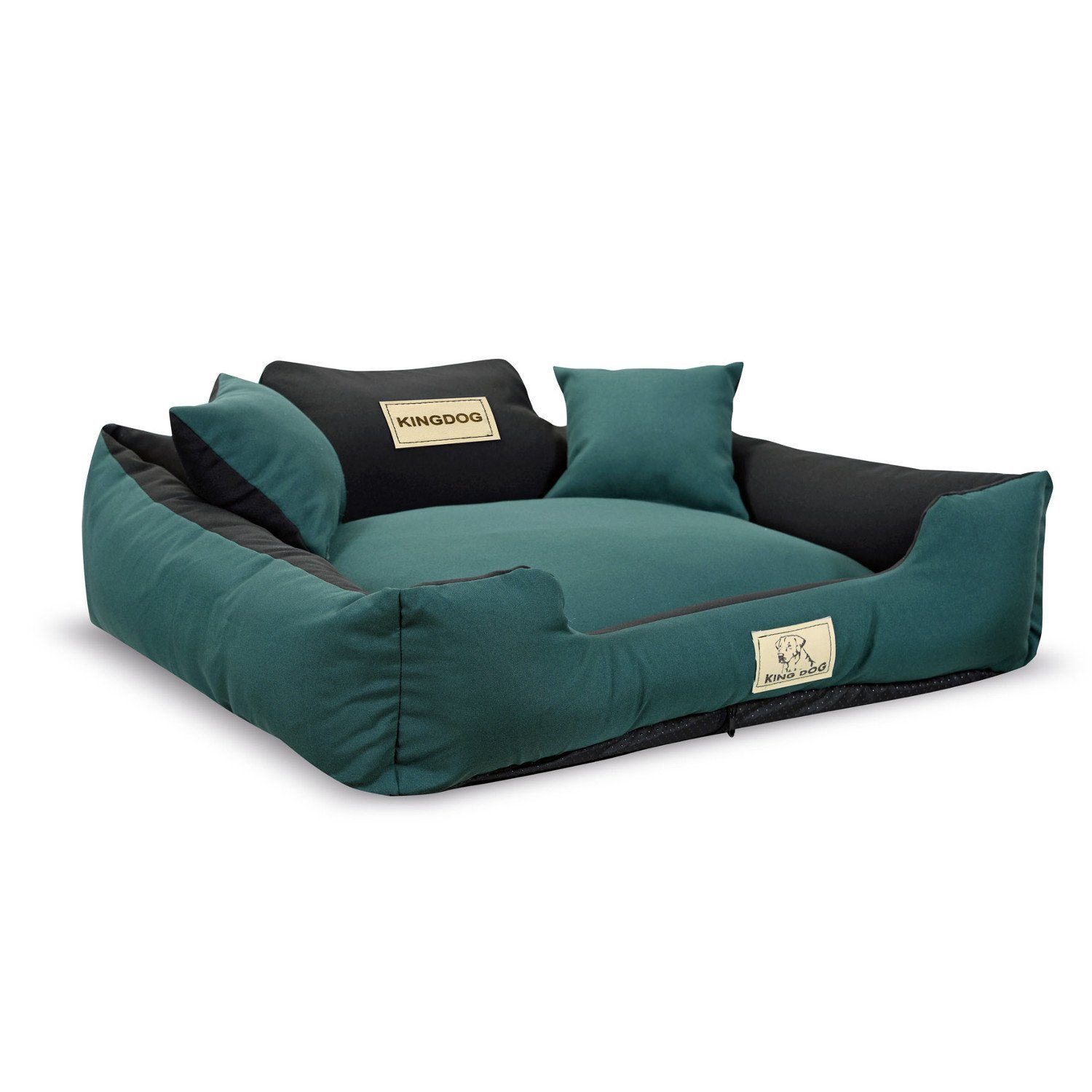 AIO Tierbett, KingDog Rutschfestes Hundebett 75x65cm günstig online kaufen