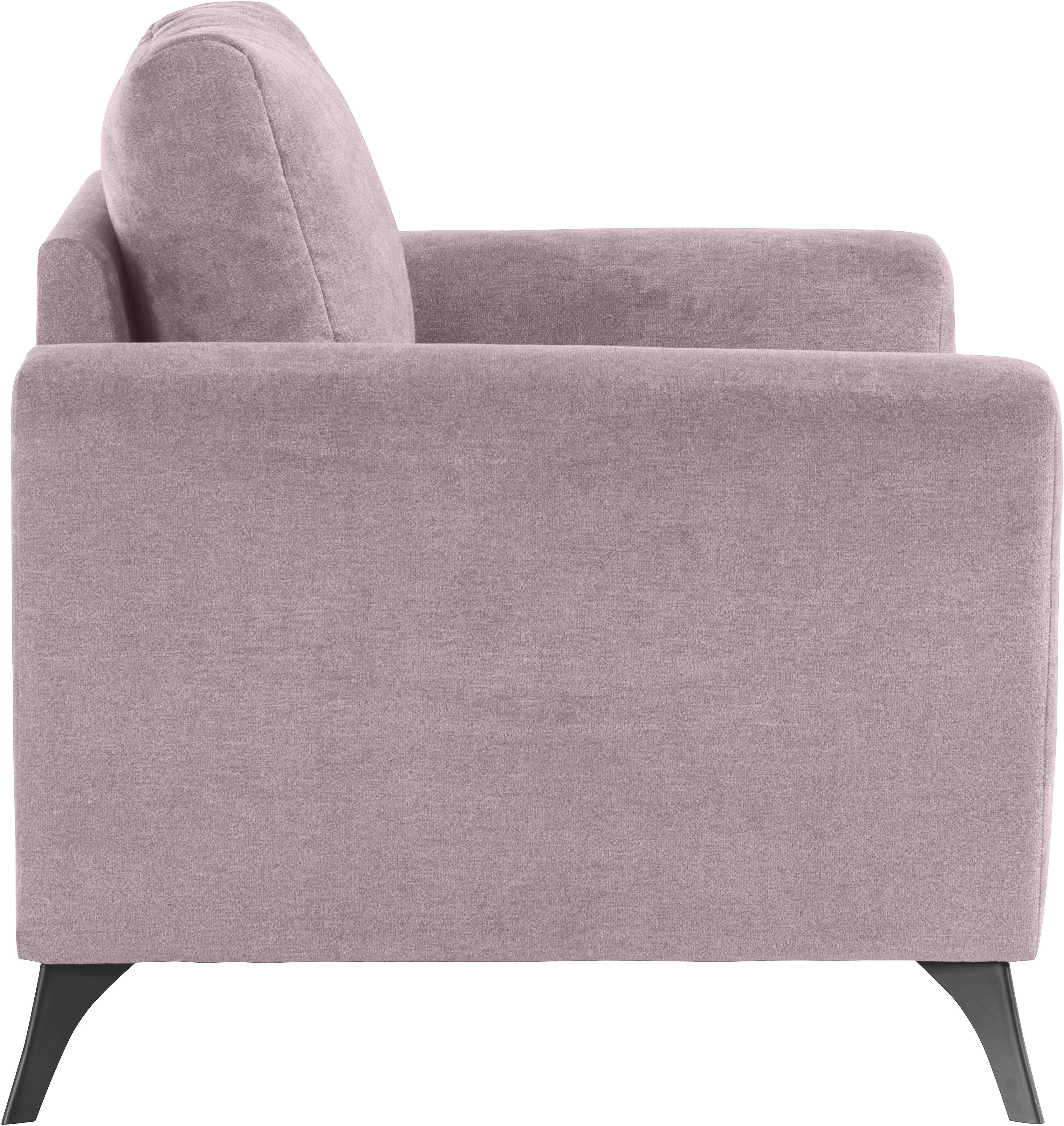 INOSIGN Sessel Lörby, auch mit Steppung im lose Kissen Sitzbereich, Aqua feine clean-Bezug