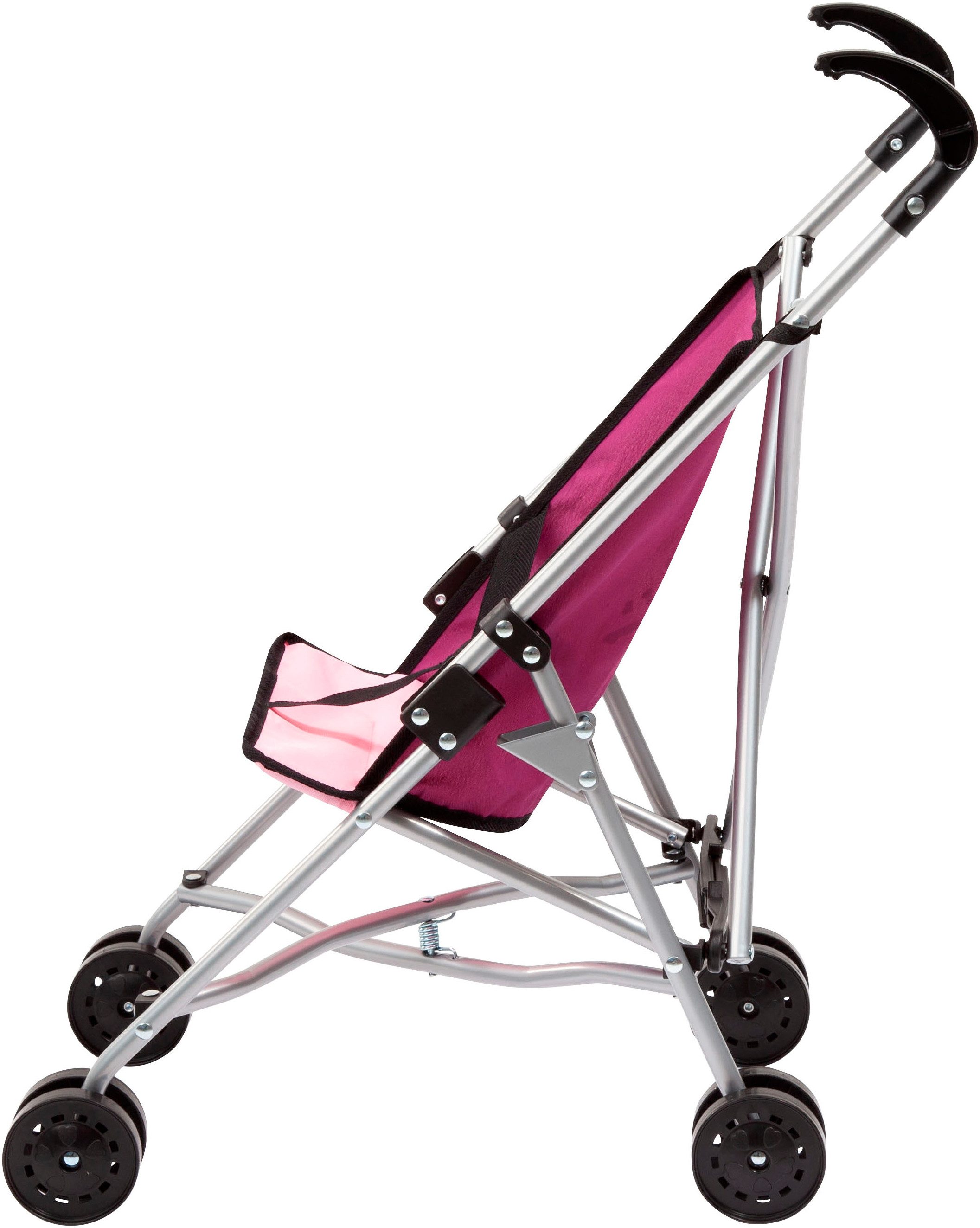 Bayer Puppenbuggy bordeaux mit Einhorn günstig online kaufen