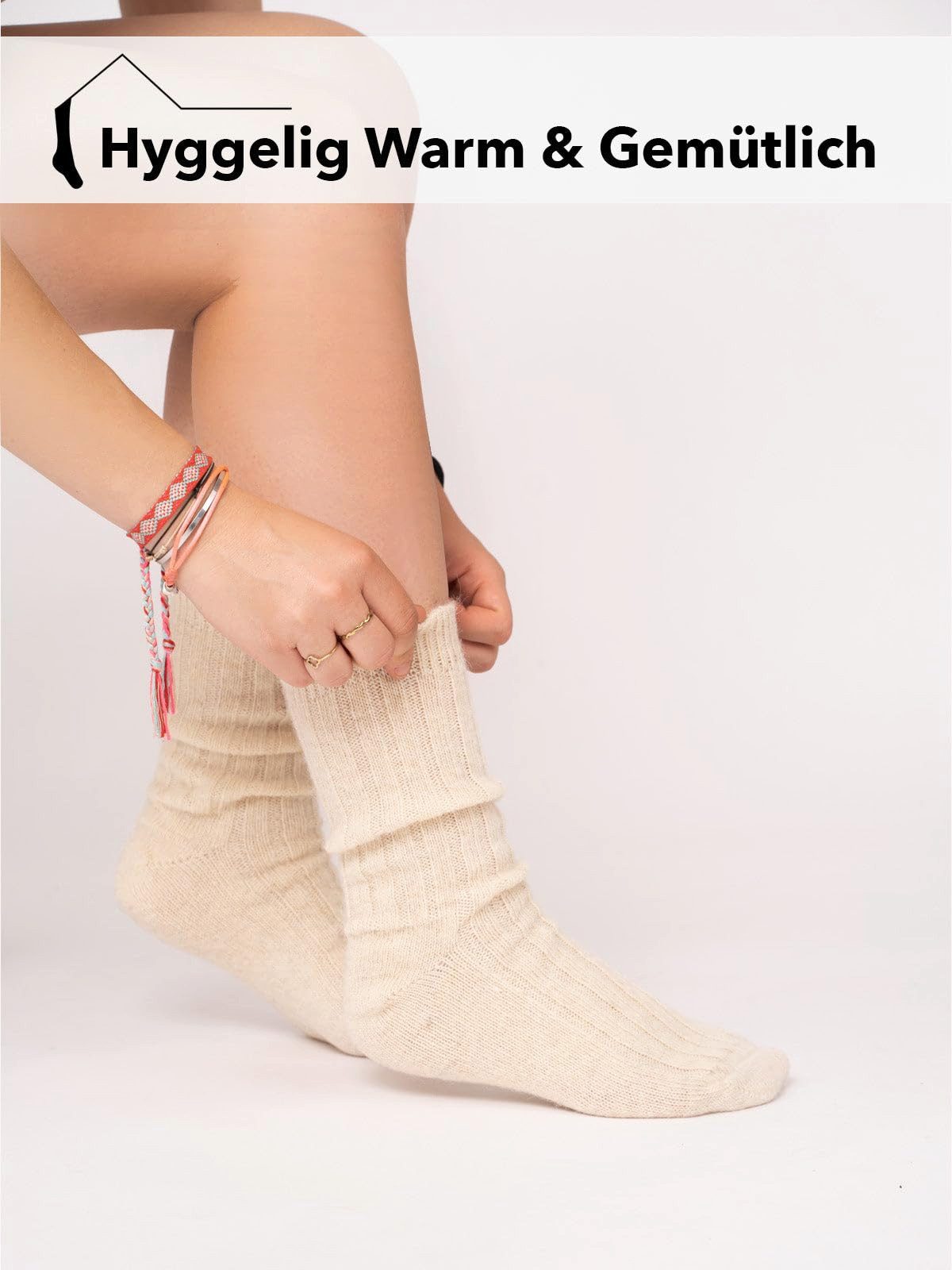 HomeOfSocks Socken Dünne Wollsocke mit Alpaka Schafwolle Warm HomeOfSocks Alpaka- und Schafwollsocken