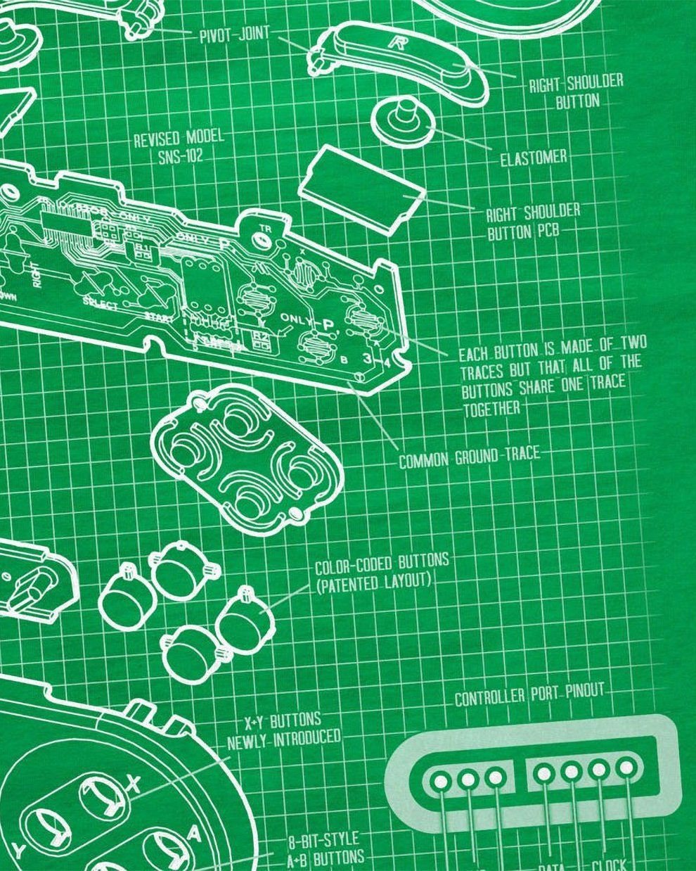 style3 T-Shirt 16-Bit Gamer classic snes günstig online kaufen