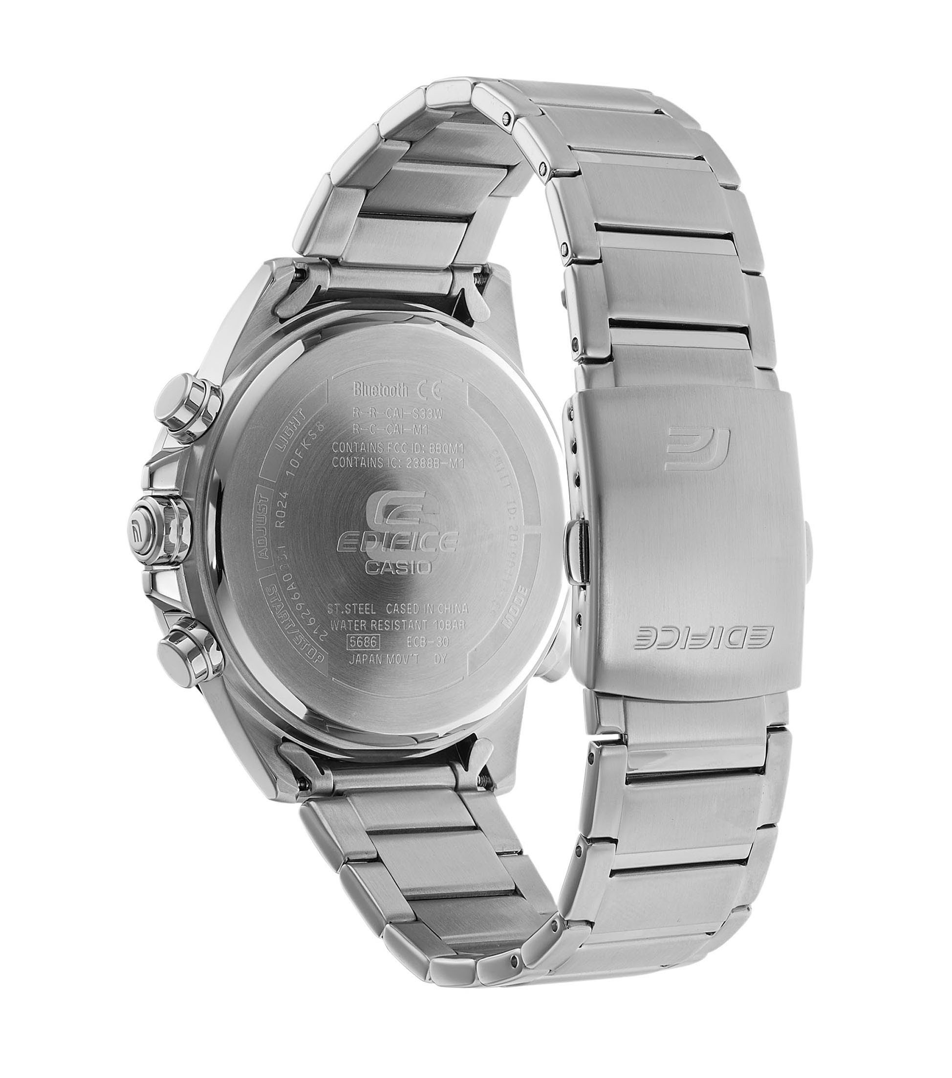 CASIO Solaruhr, Casio EDIFICE Bluetooth Herrenuhr ECB-30D-2AEF günstig online kaufen