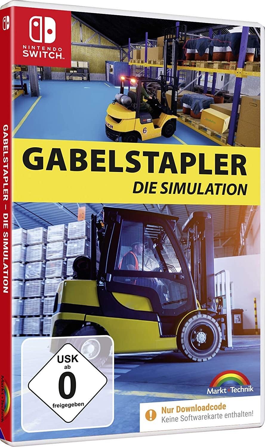 Gabelstapler - Die Simulation - Nintendo Switch - Code in a Box (Code in a Box), Nintendo Switch