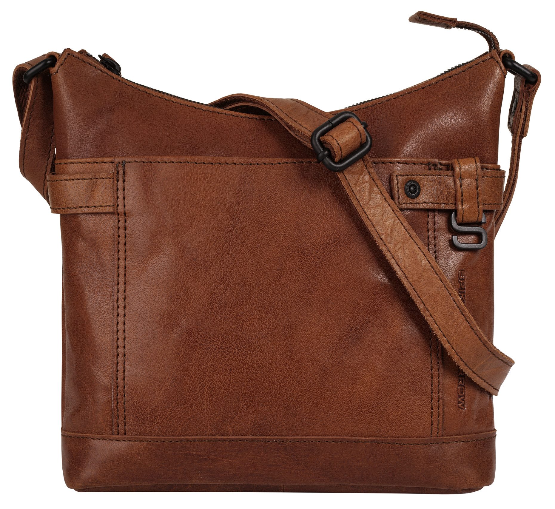 Spikes & Sparrow Umhängetasche, echt Leder