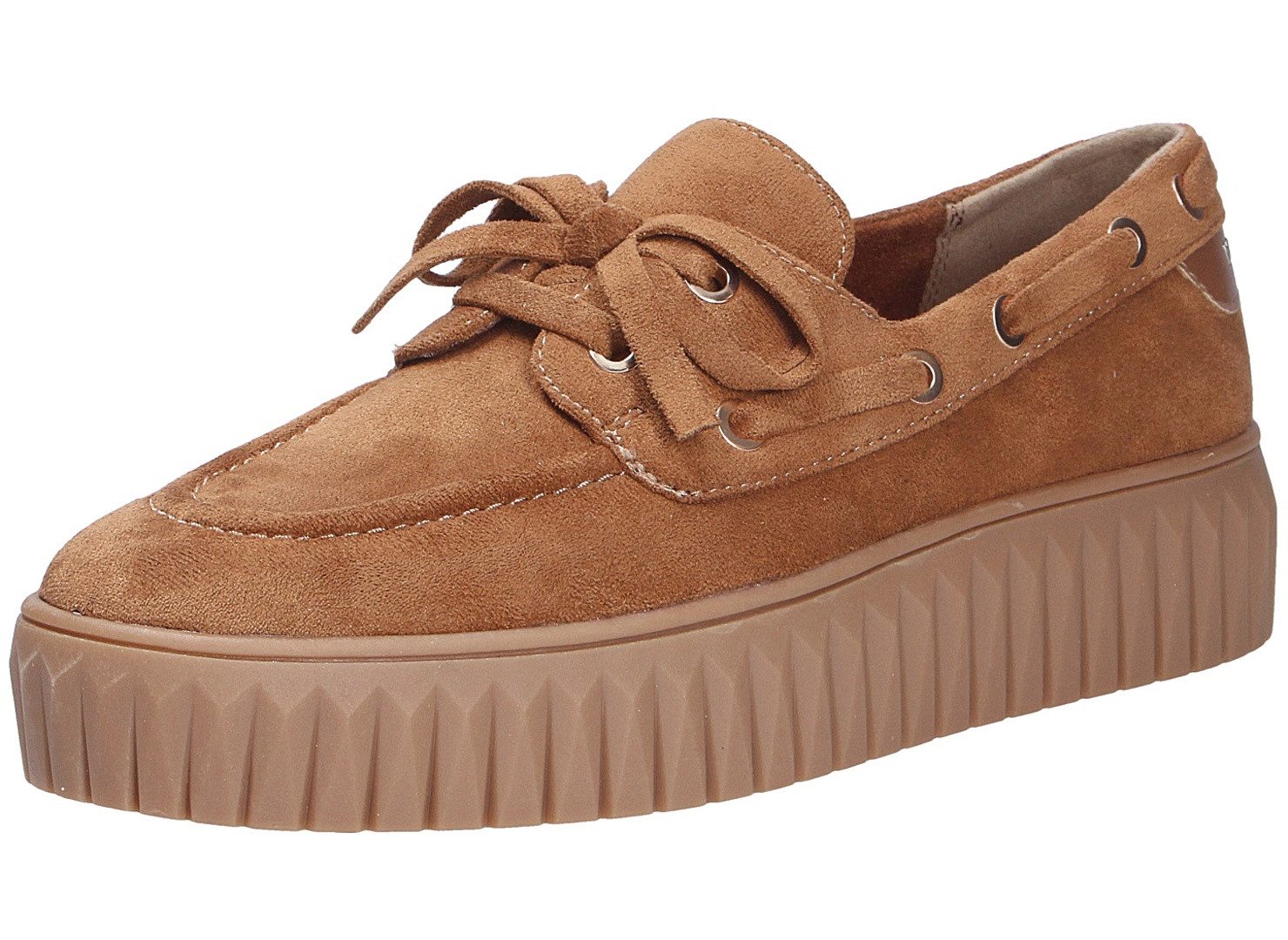 MARCO TOZZI MARCO TOZZI Damen Sneaker braun Größe Mokassin