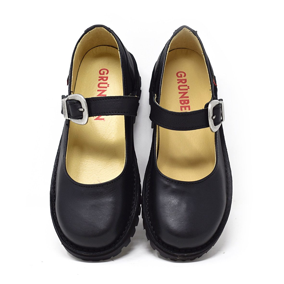 GRÜNBEIN Spangen-Ballerinas Vivienne lose Einlage Ballerina